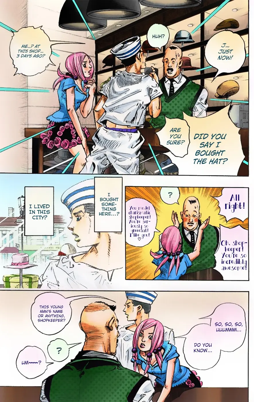 JoJo's Bizarre Adventure, Part 8: JoJolion Colored Manga β Chapter 2 β Page 32