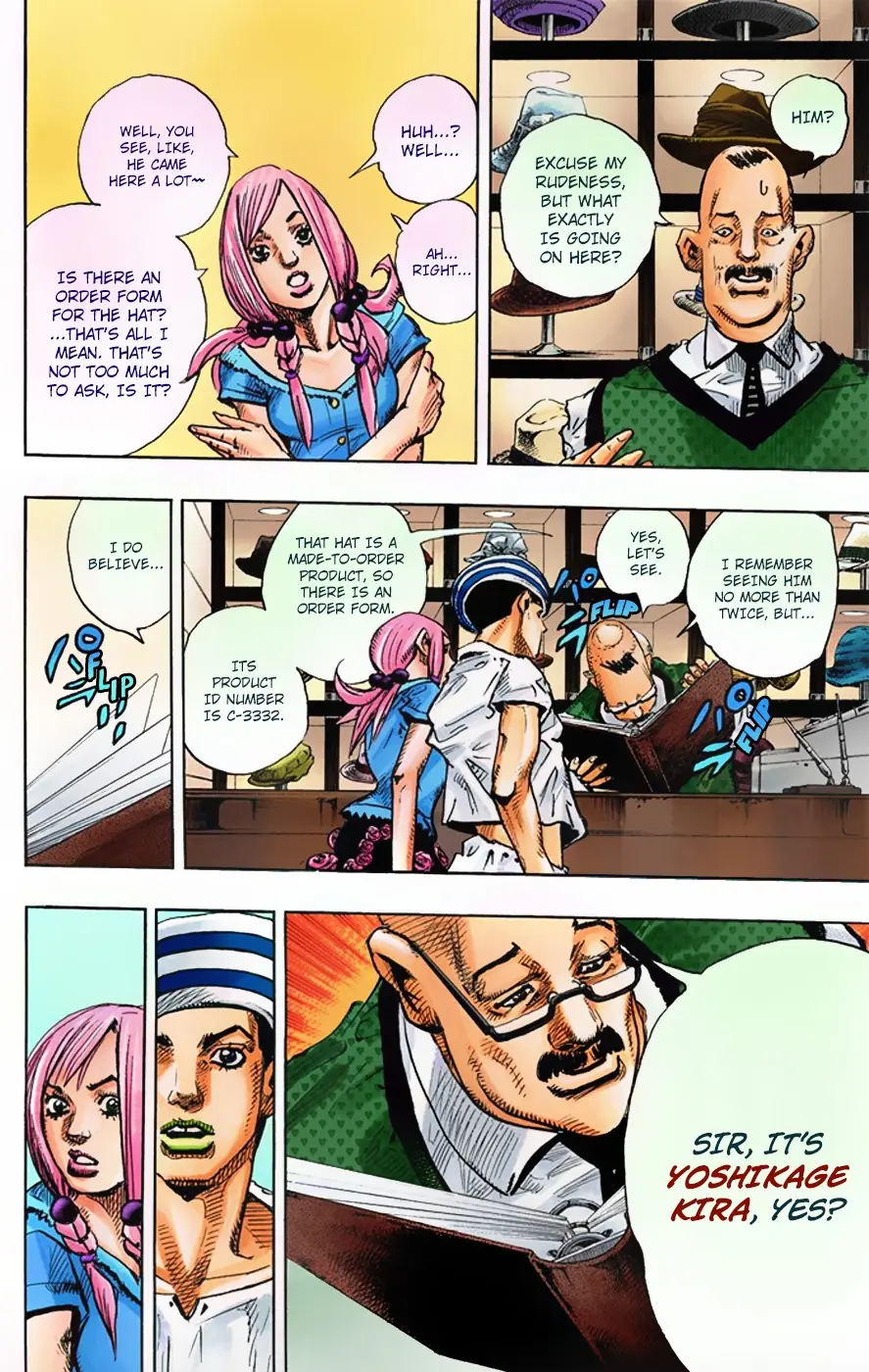 JoJo's Bizarre Adventure, Part 8: JoJolion Colored Manga β Chapter 2 β Page 33