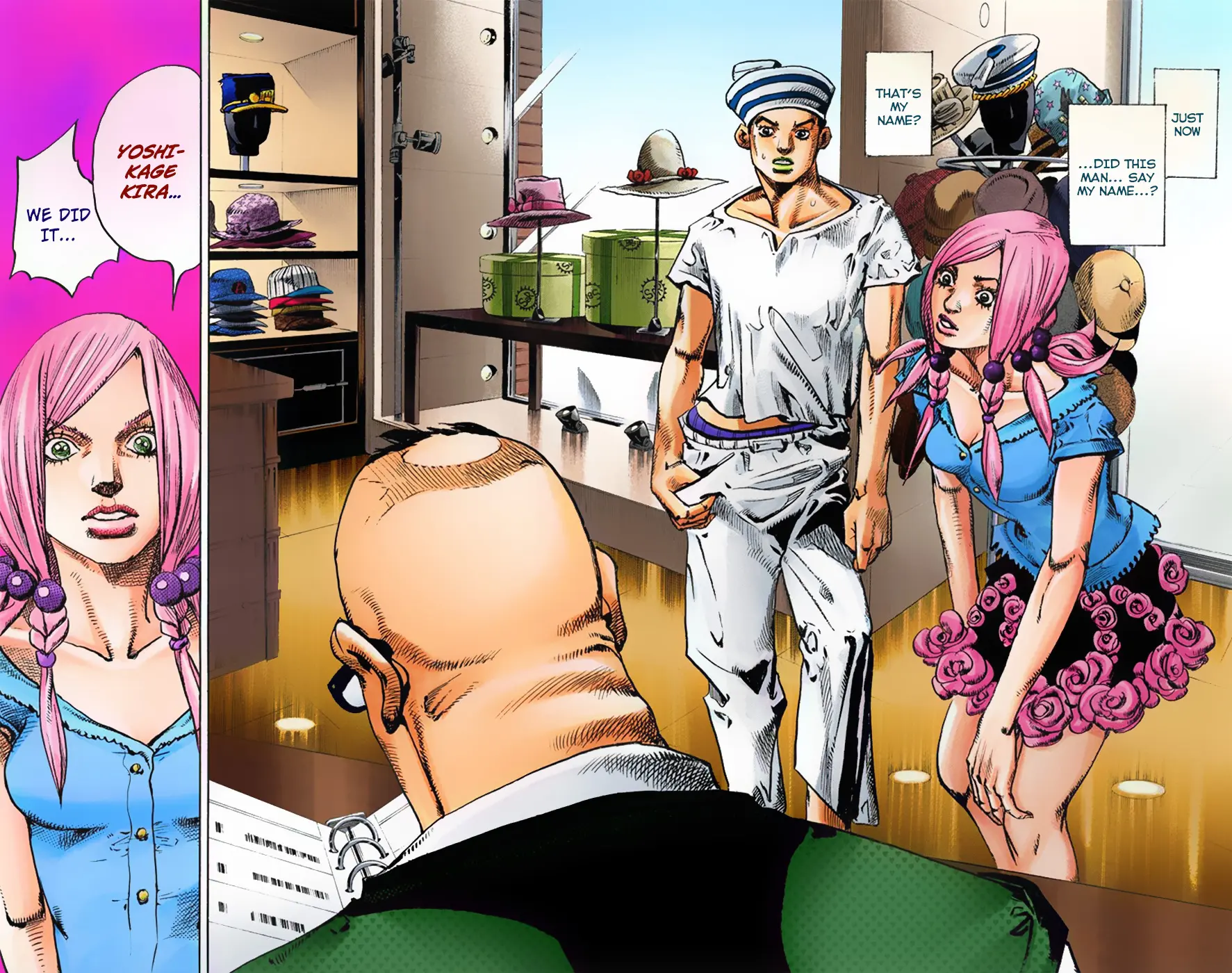 JoJo's Bizarre Adventure, Part 8: JoJolion Colored Manga β Chapter 2 β Page 35