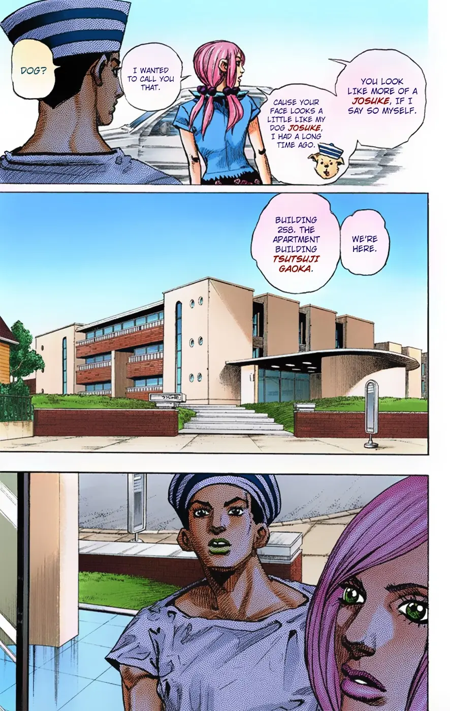 JoJo's Bizarre Adventure, Part 8: JoJolion Colored Manga β Chapter 2 β Page 39