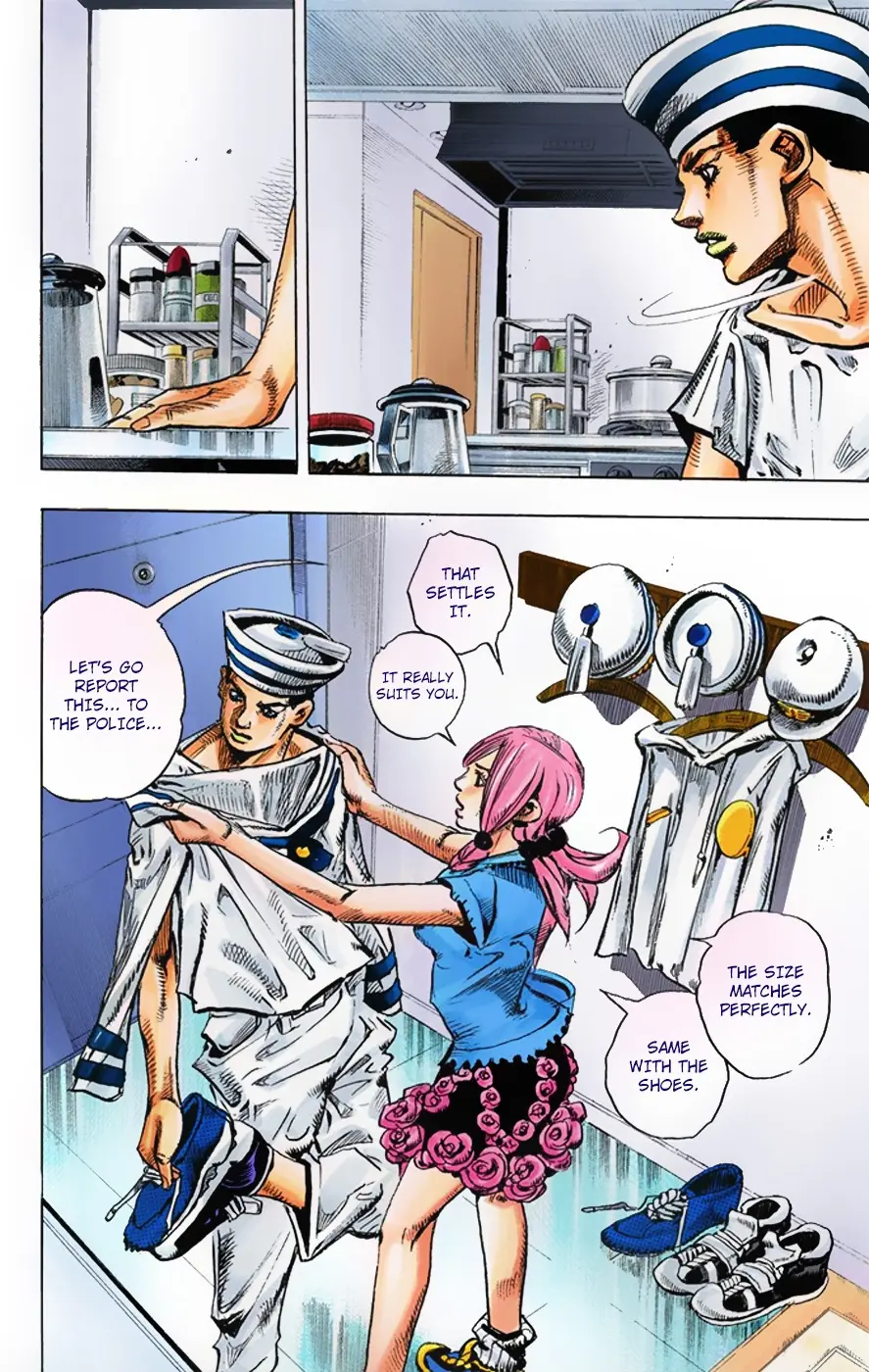JoJo's Bizarre Adventure, Part 8: JoJolion Colored Manga β Chapter 2 β Page 43