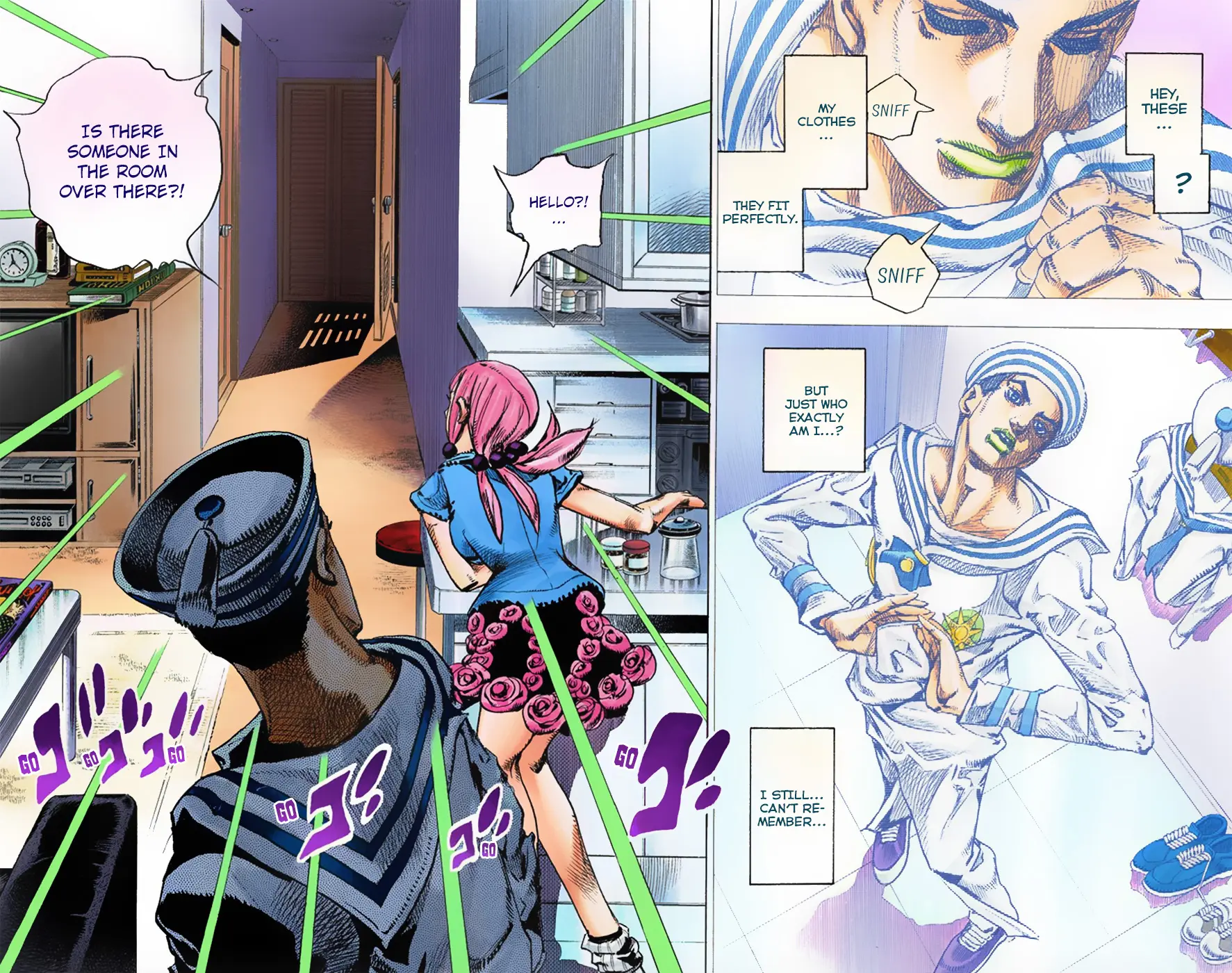 JoJo's Bizarre Adventure, Part 8: JoJolion Colored Manga — Chapter 3 — Page 3