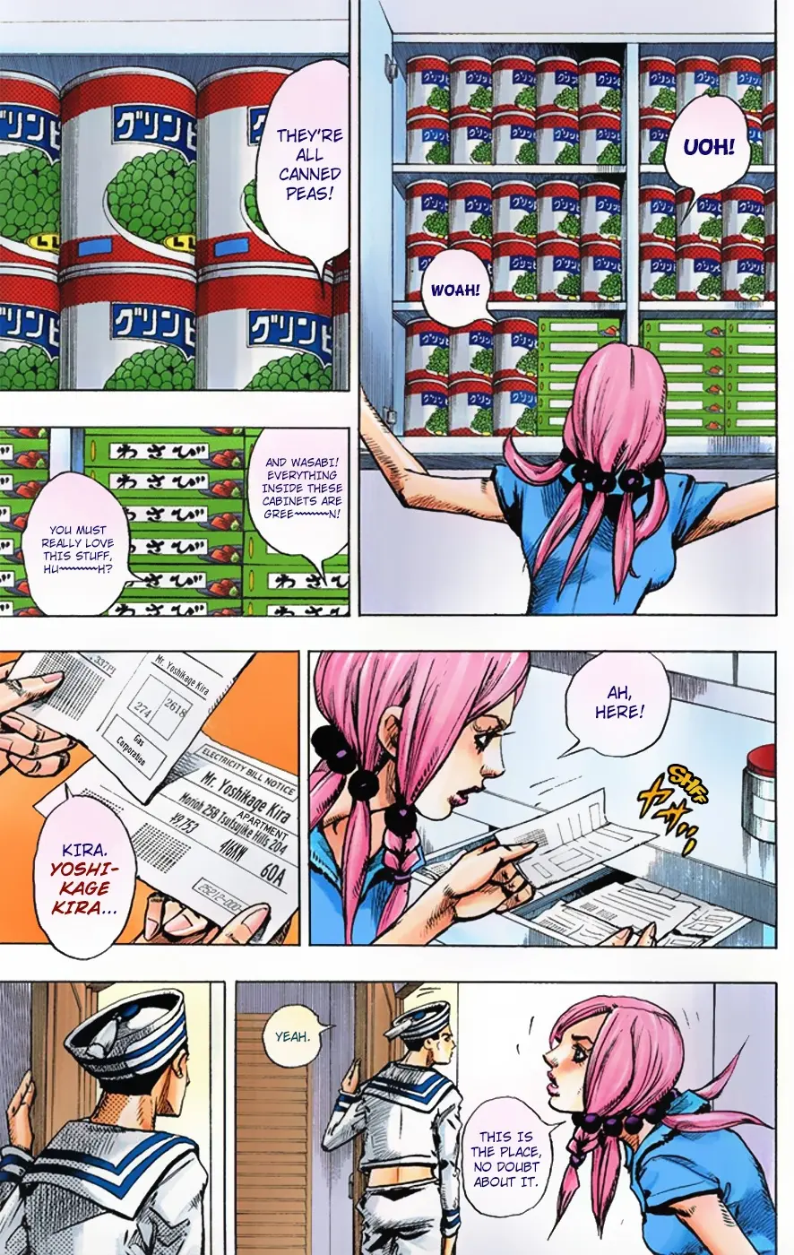 JoJo's Bizarre Adventure, Part 8: JoJolion Colored Manga — Chapter 3 — Page 7