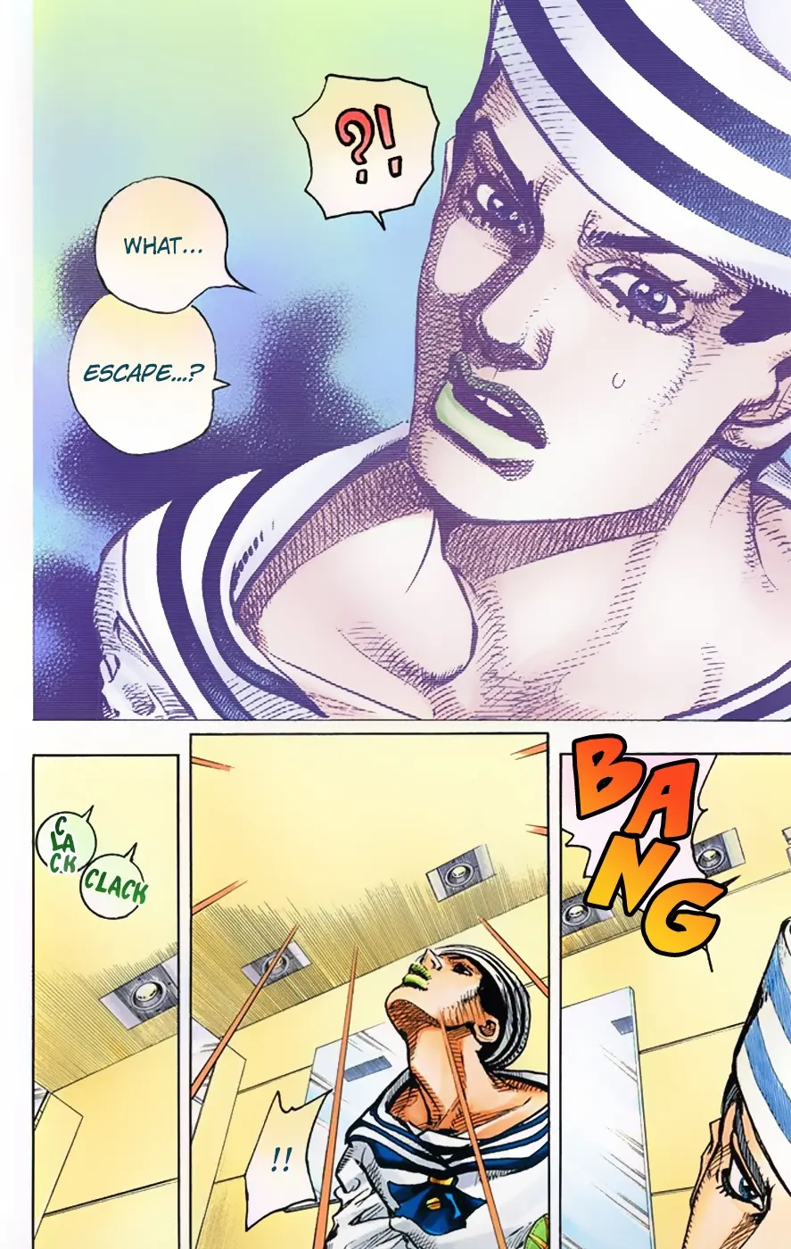 JoJo's Bizarre Adventure, Part 8: JoJolion Colored Manga — Chapter 3 — Page 28