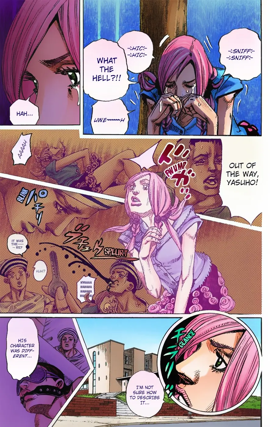 JoJo's Bizarre Adventure, Part 8: JoJolion Colored Manga — Chapter 4 — Page 6