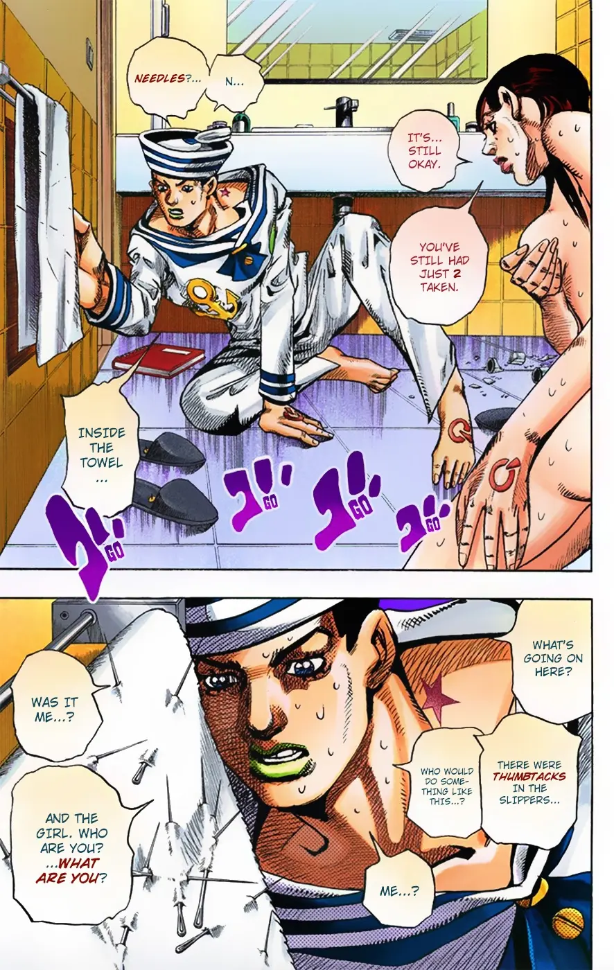 JoJo's Bizarre Adventure, Part 8: JoJolion Colored Manga — Chapter 4 — Page 11