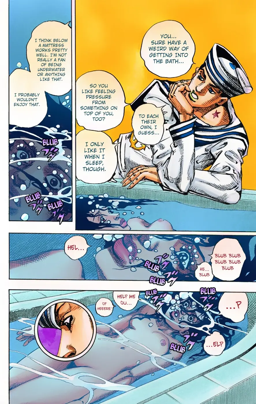 JoJo's Bizarre Adventure, Part 8: JoJolion Colored Manga — Chapter 4 — Page 16