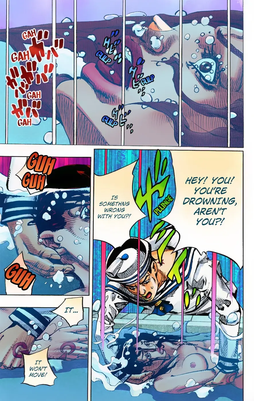 JoJo's Bizarre Adventure, Part 8: JoJolion Colored Manga — Chapter 4 — Page 17