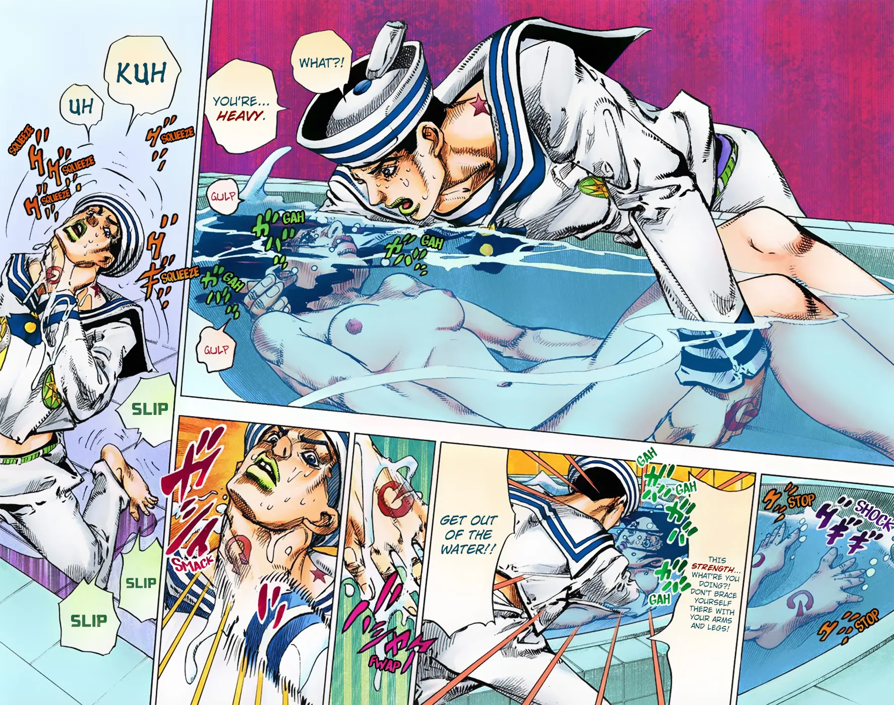 JoJo's Bizarre Adventure, Part 8: JoJolion Colored Manga — Chapter 4 — Page 18
