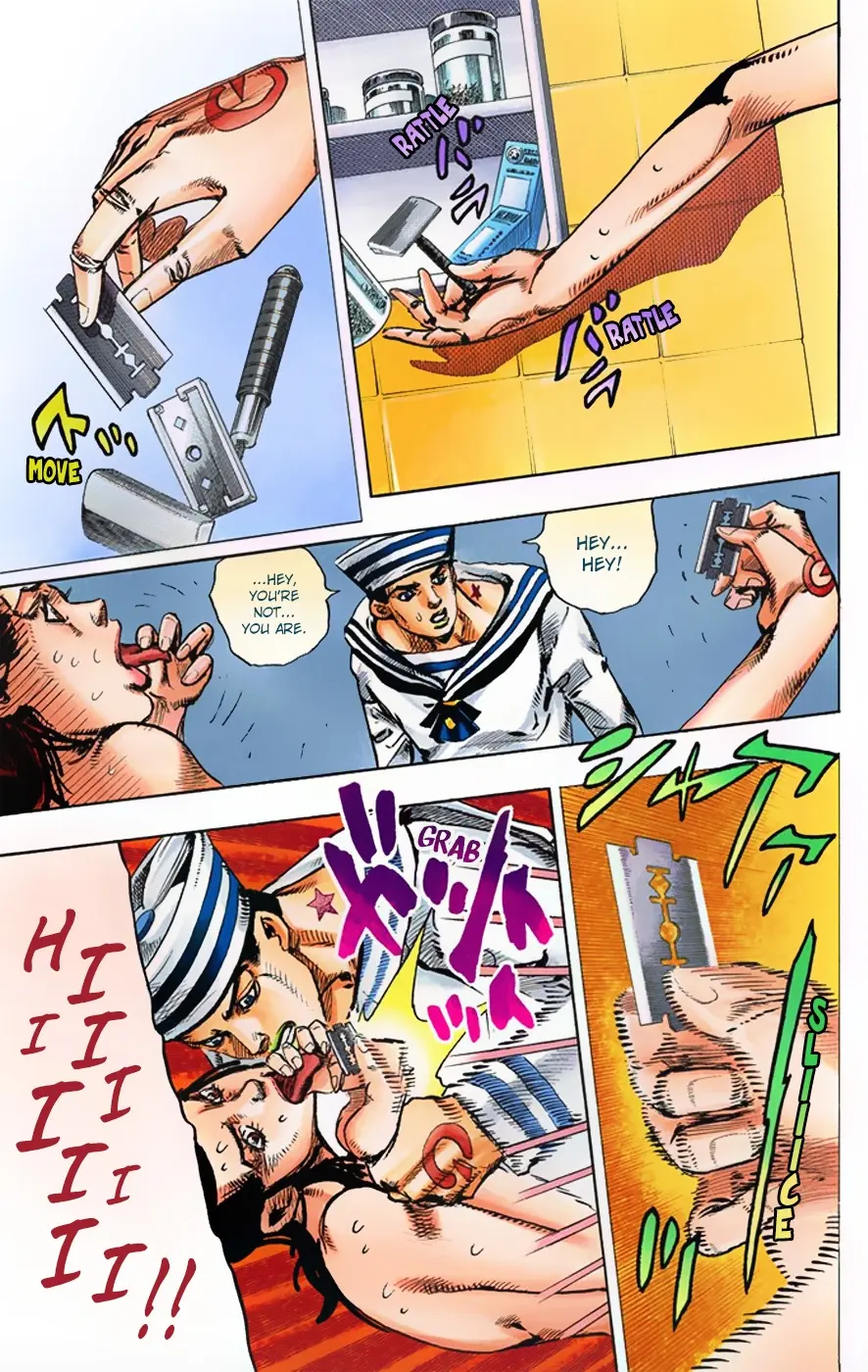 JoJo's Bizarre Adventure, Part 8: JoJolion Colored Manga — Chapter 4 — Page 27