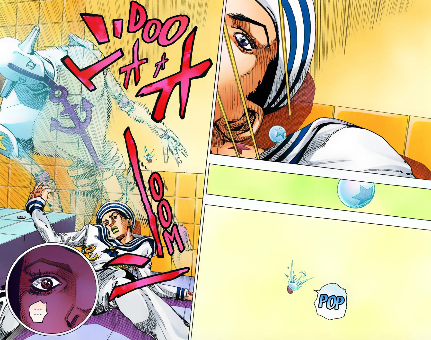 JoJo's Bizarre Adventure, Part 8: JoJolion Colored Manga — Chapter 4 — Page 34