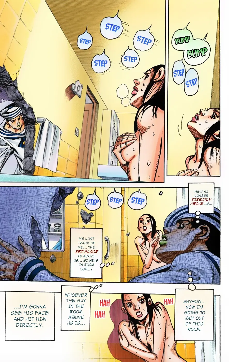 JoJo's Bizarre Adventure, Part 8: JoJolion Colored Manga — Chapter 4 — Page 38
