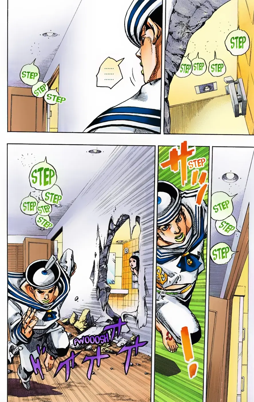 JoJo's Bizarre Adventure, Part 8: JoJolion Colored Manga — Chapter 4 — Page 39
