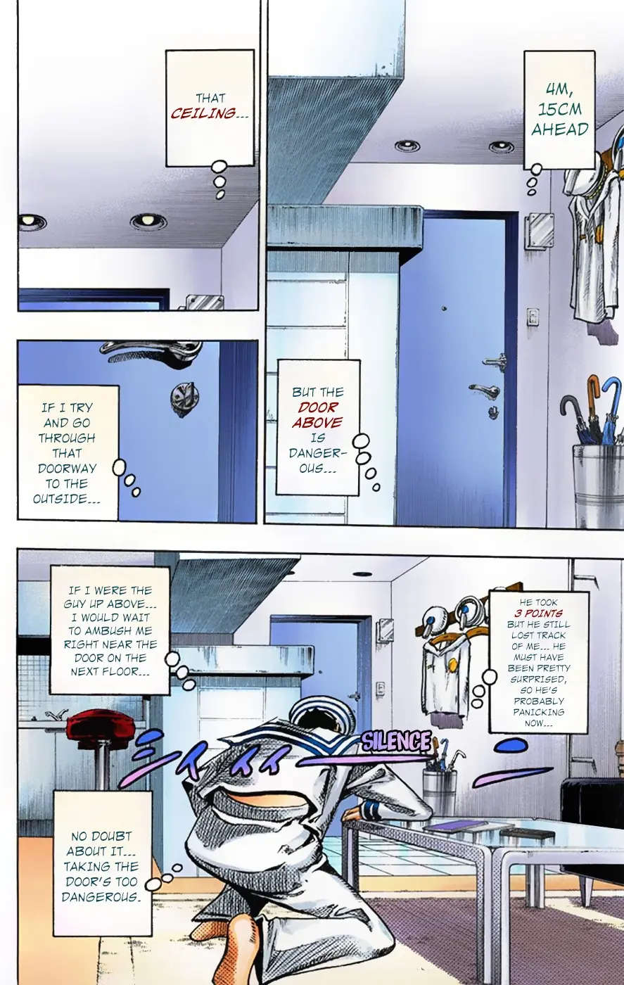 JoJo's Bizarre Adventure, Part 8: JoJolion Colored Manga — Chapter 4 — Page 41