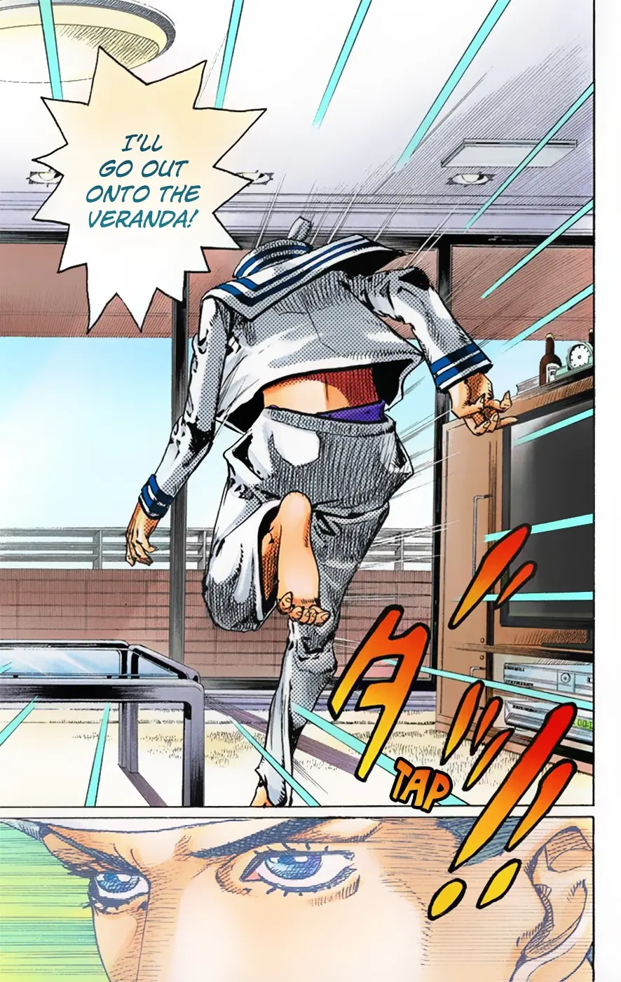 JoJo's Bizarre Adventure, Part 8: JoJolion Colored Manga — Chapter 4 — Page 42