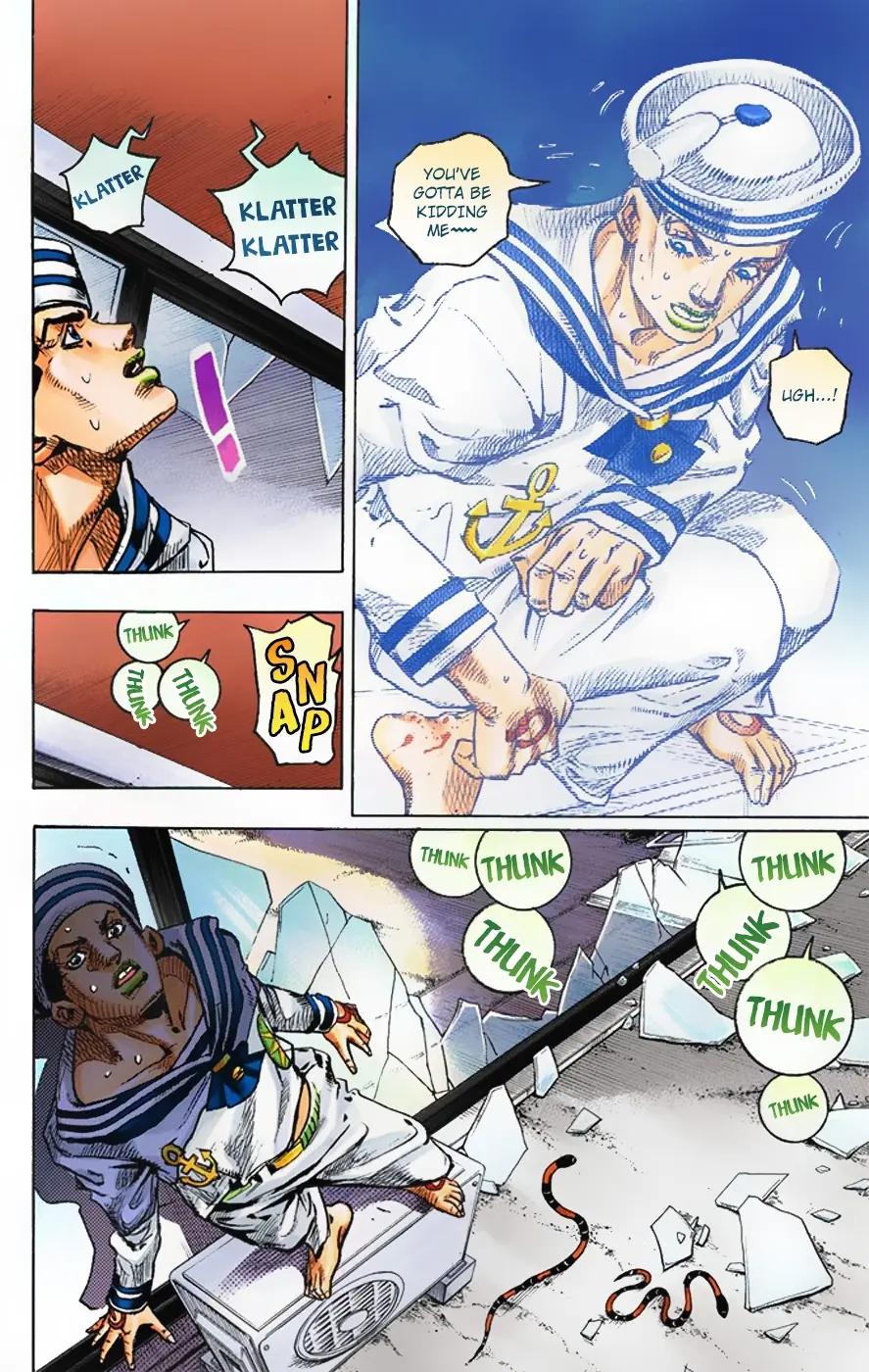 JoJo's Bizarre Adventure, Part 8: JoJolion Colored Manga β Chapter 5 β Page 7