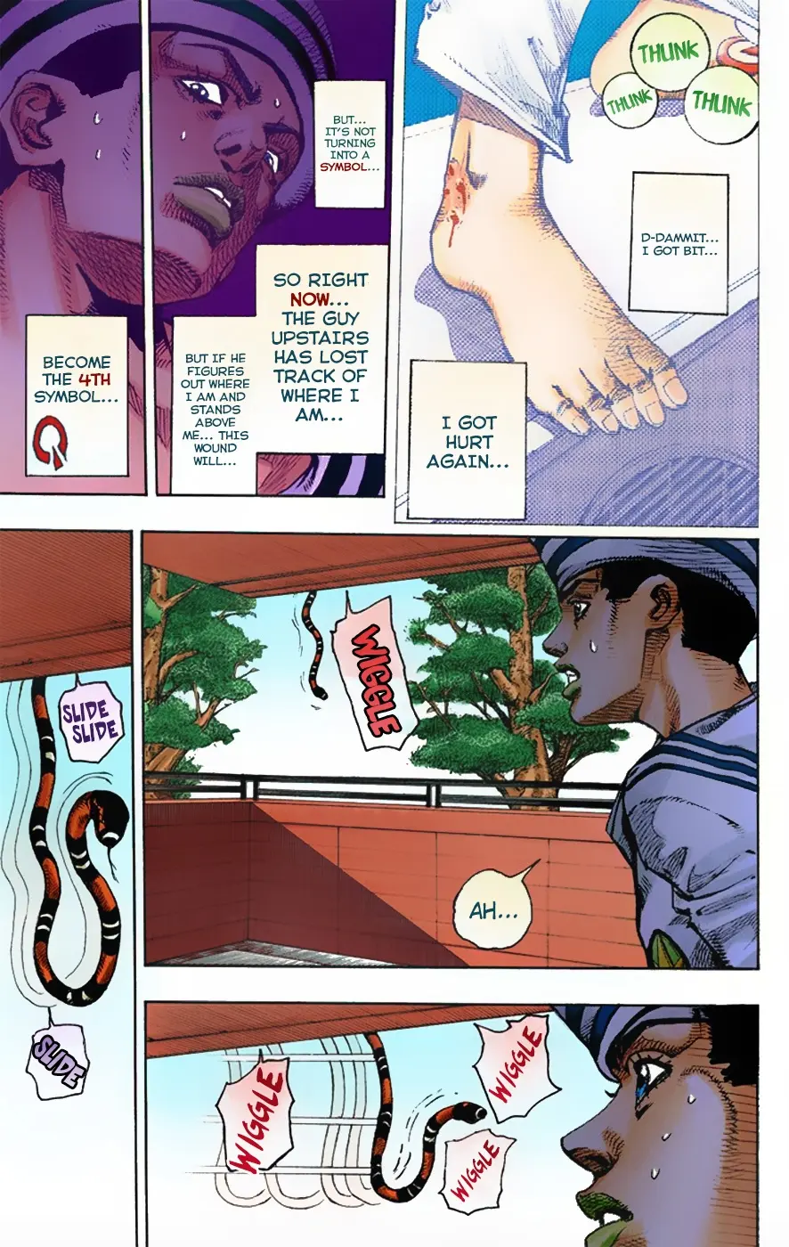 JoJo's Bizarre Adventure, Part 8: JoJolion Colored Manga β Chapter 5 β Page 8