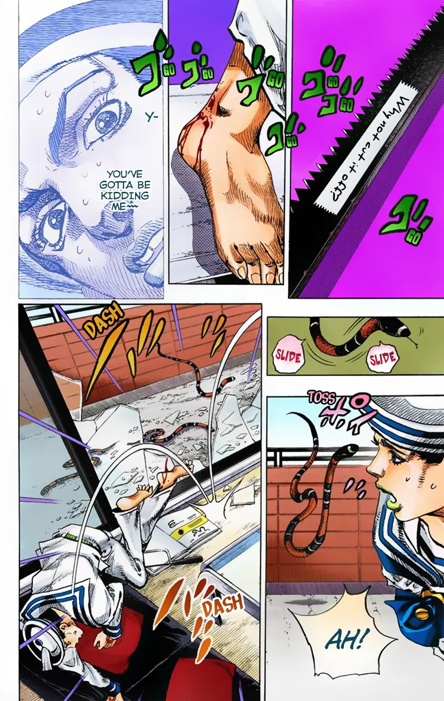 JoJo's Bizarre Adventure, Part 8: JoJolion Colored Manga β Chapter 5 β Page 11
