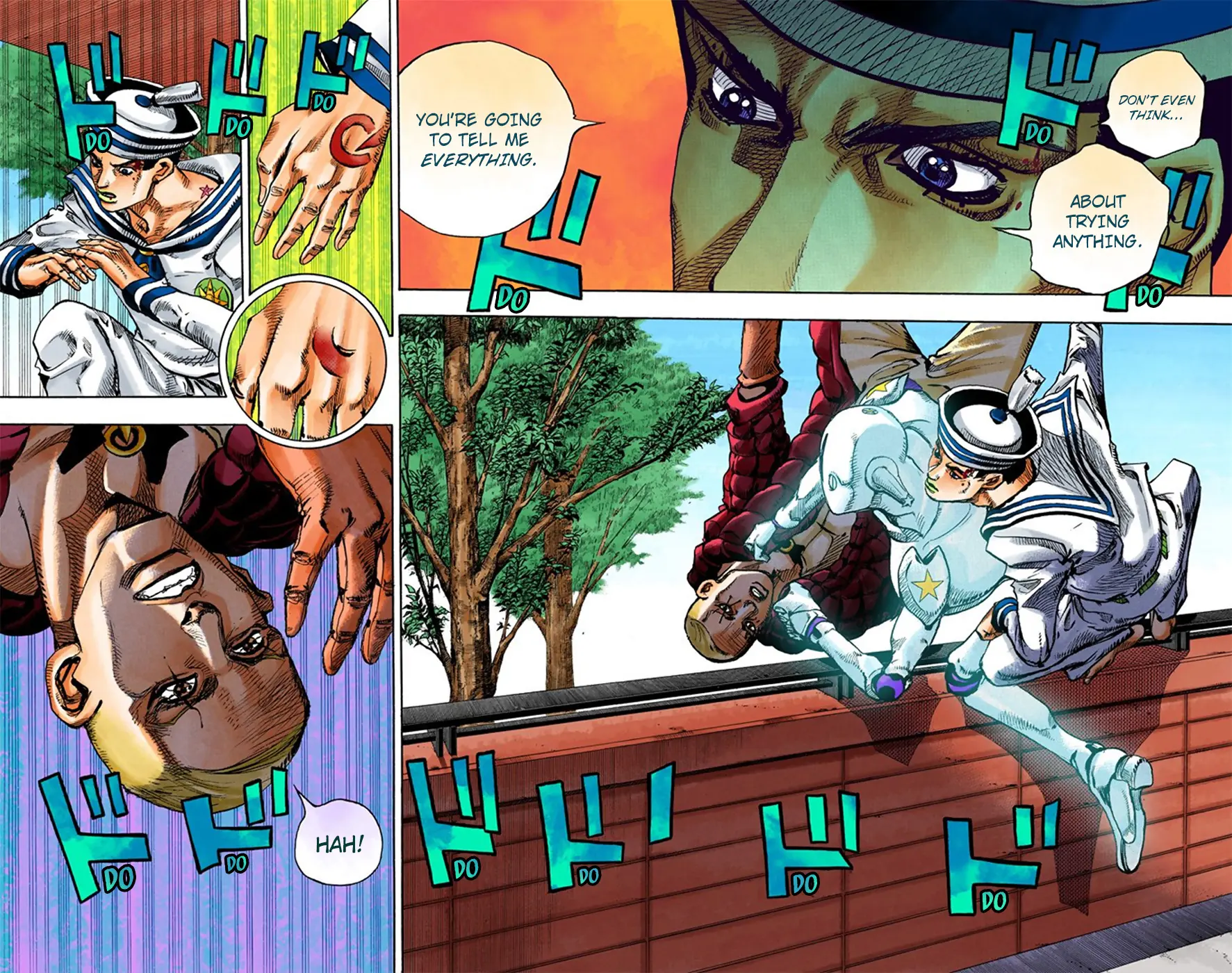 JoJo's Bizarre Adventure, Part 8: JoJolion Colored Manga β Chapter 6 β Page 8