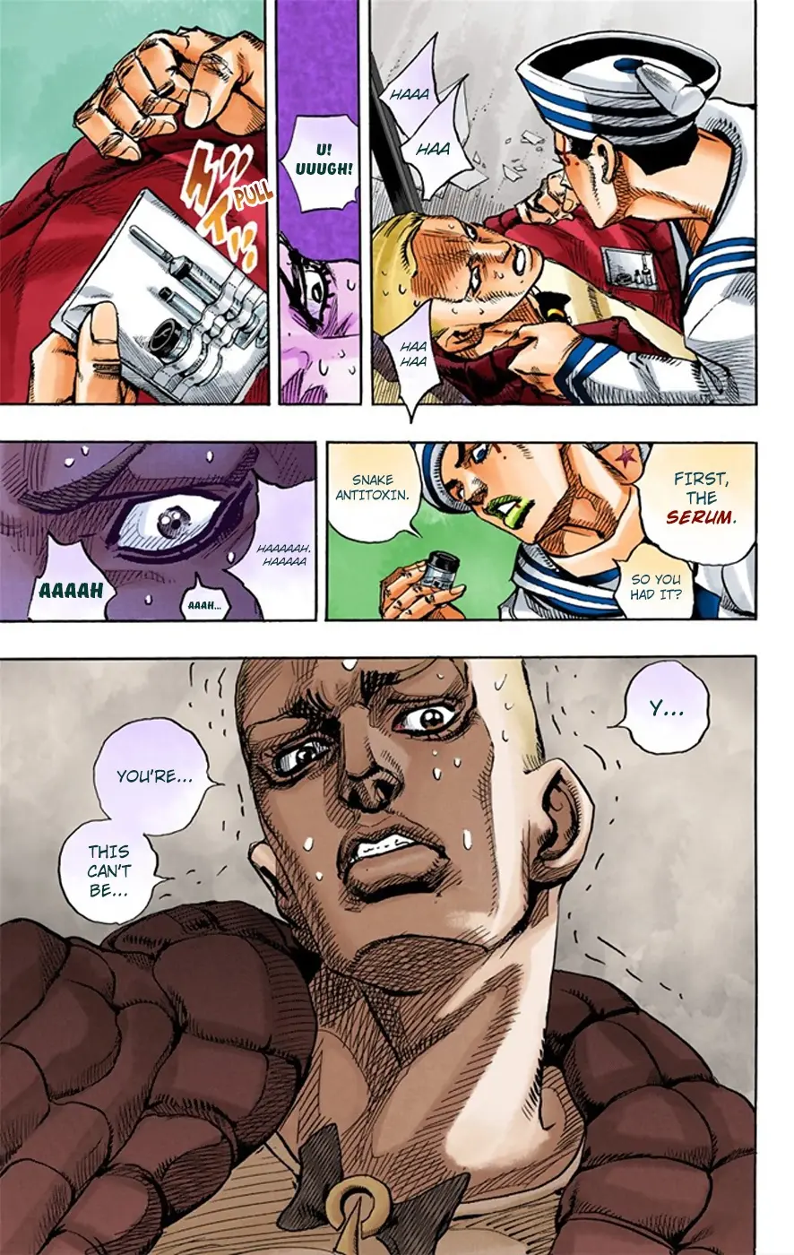 JoJo's Bizarre Adventure, Part 8: JoJolion Colored Manga β Chapter 6 β Page 11