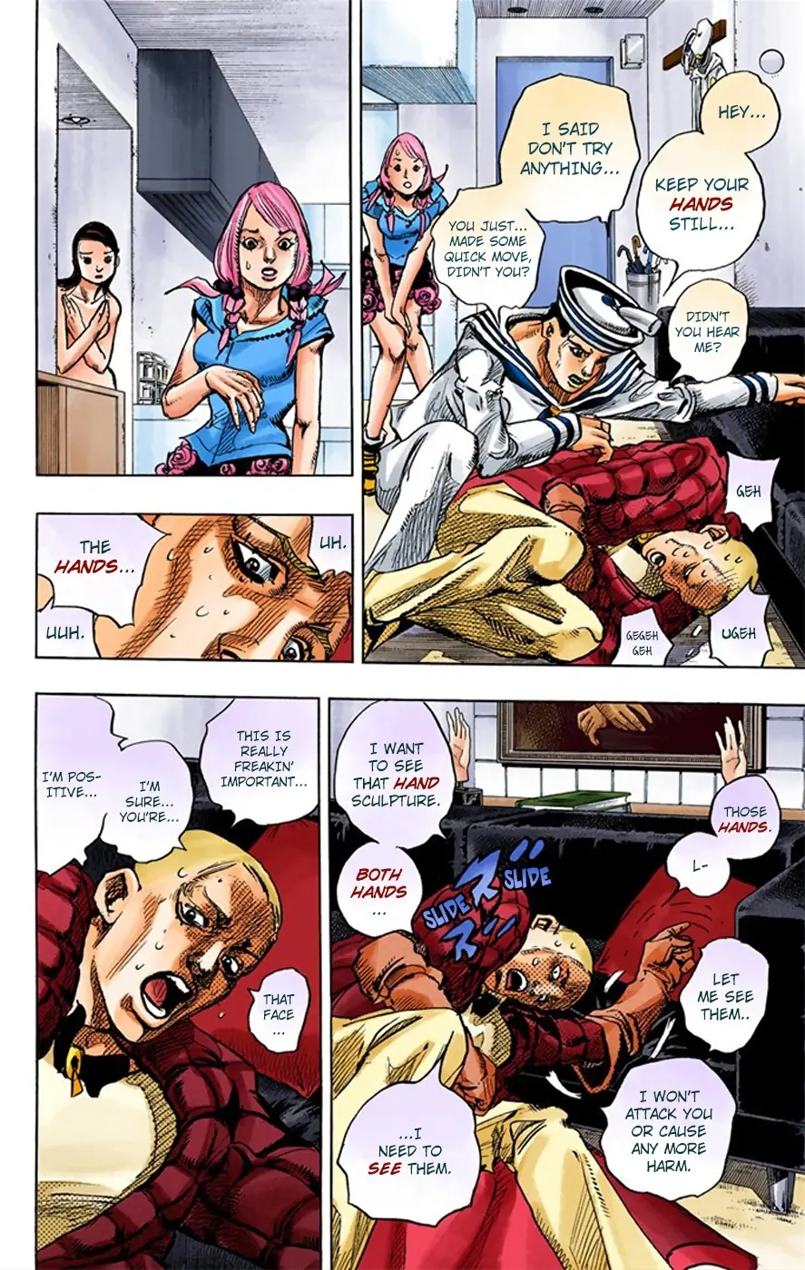 JoJo's Bizarre Adventure, Part 8: JoJolion Colored Manga β Chapter 6 β Page 14
