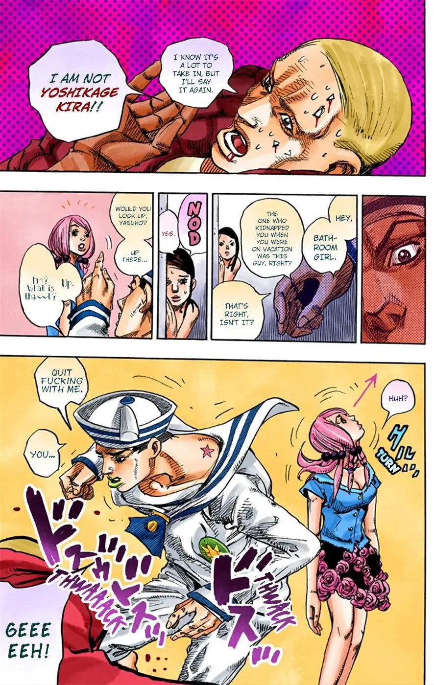 JoJo's Bizarre Adventure, Part 8: JoJolion Colored Manga β Chapter 6 β Page 19