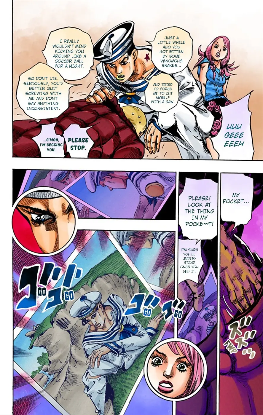 JoJo's Bizarre Adventure, Part 8: JoJolion Colored Manga β Chapter 6 β Page 20