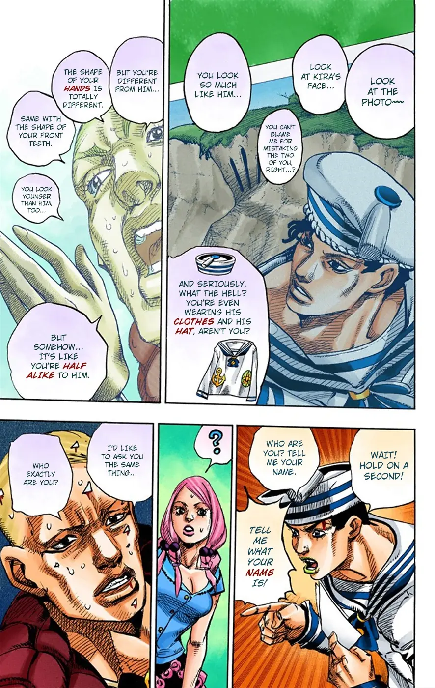 JoJo's Bizarre Adventure, Part 8: JoJolion Colored Manga β Chapter 6 β Page 23