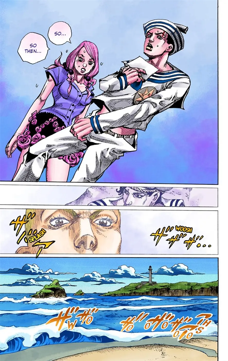 JoJo's Bizarre Adventure, Part 8: JoJolion Colored Manga β Chapter 6 β Page 25