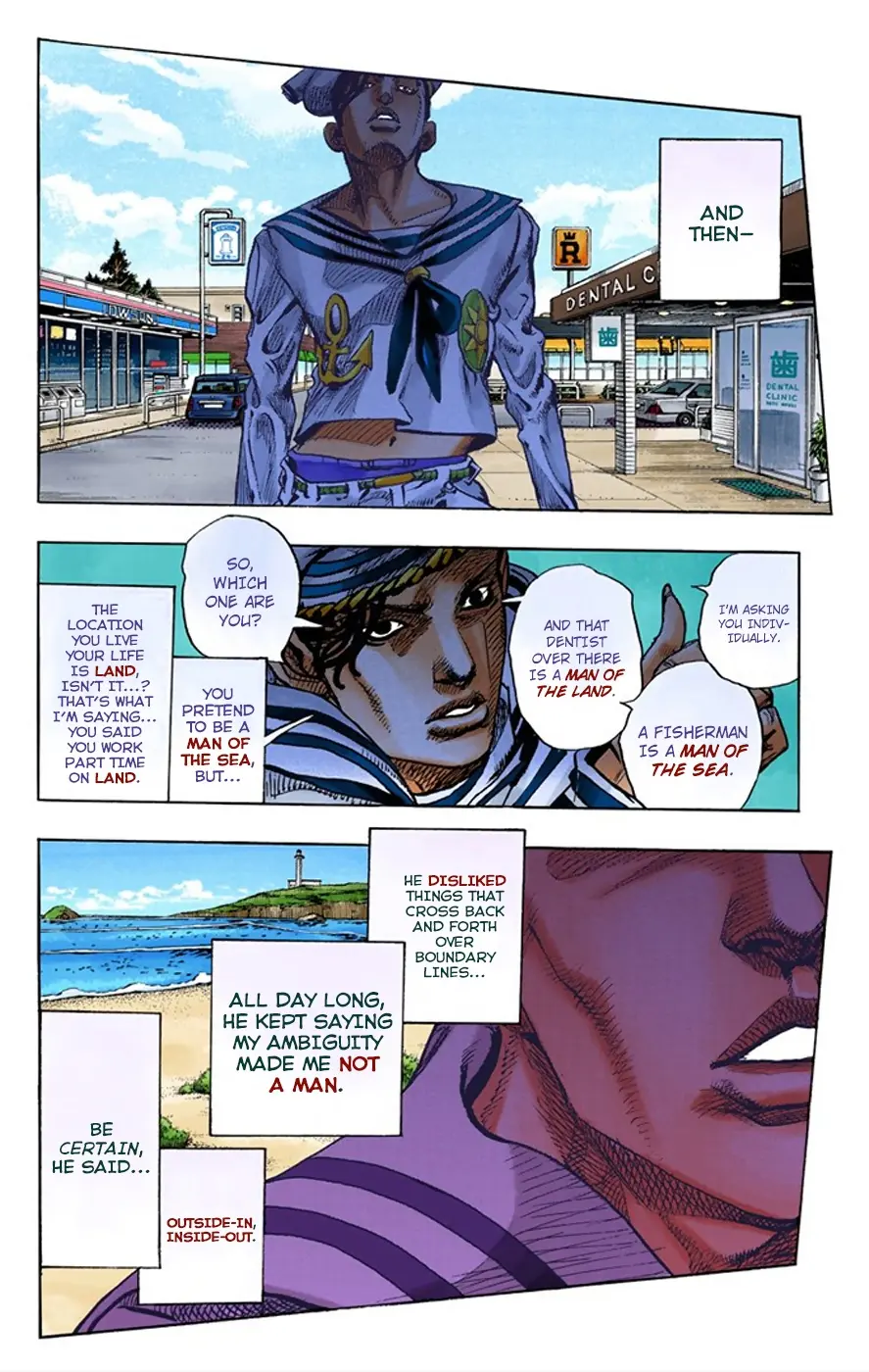 JoJo's Bizarre Adventure, Part 8: JoJolion Colored Manga β Chapter 6 β Page 30