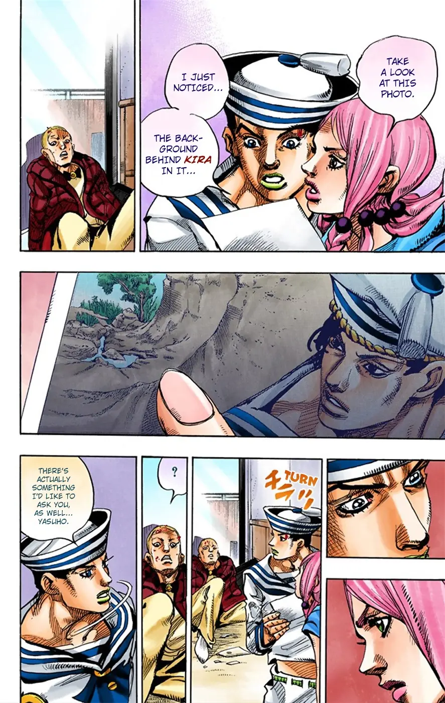 JoJo's Bizarre Adventure, Part 8: JoJolion Colored Manga β Chapter 6 β Page 36