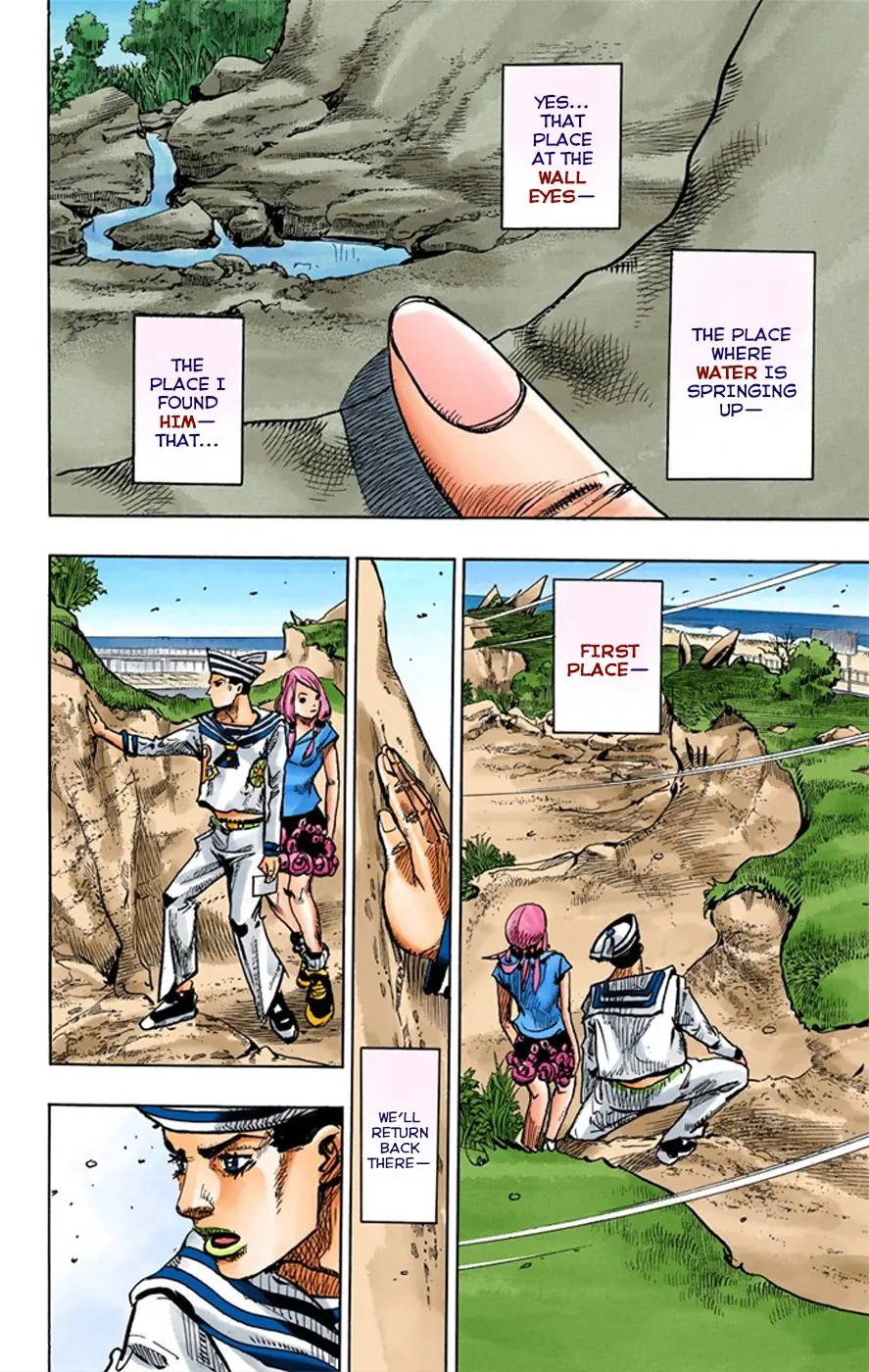 JoJo's Bizarre Adventure, Part 8: JoJolion Colored Manga β Chapter 6 β Page 40