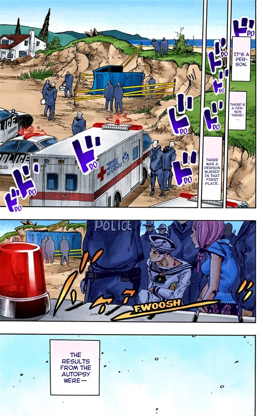 JoJo's Bizarre Adventure, Part 8: JoJolion Colored Manga β Chapter 6 β Page 45