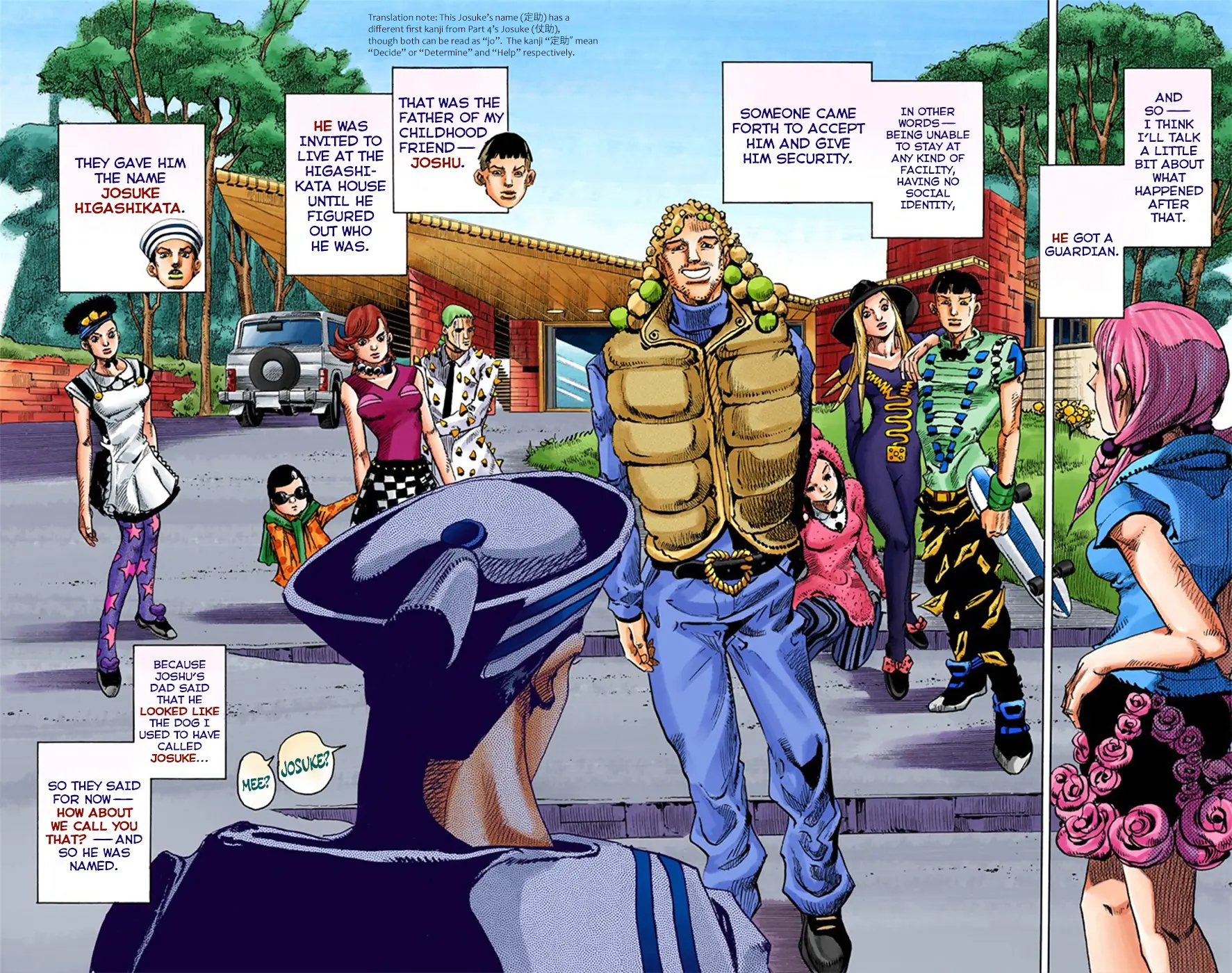JoJo's Bizarre Adventure, Part 8: JoJolion Colored Manga β Chapter 6 β Page 48