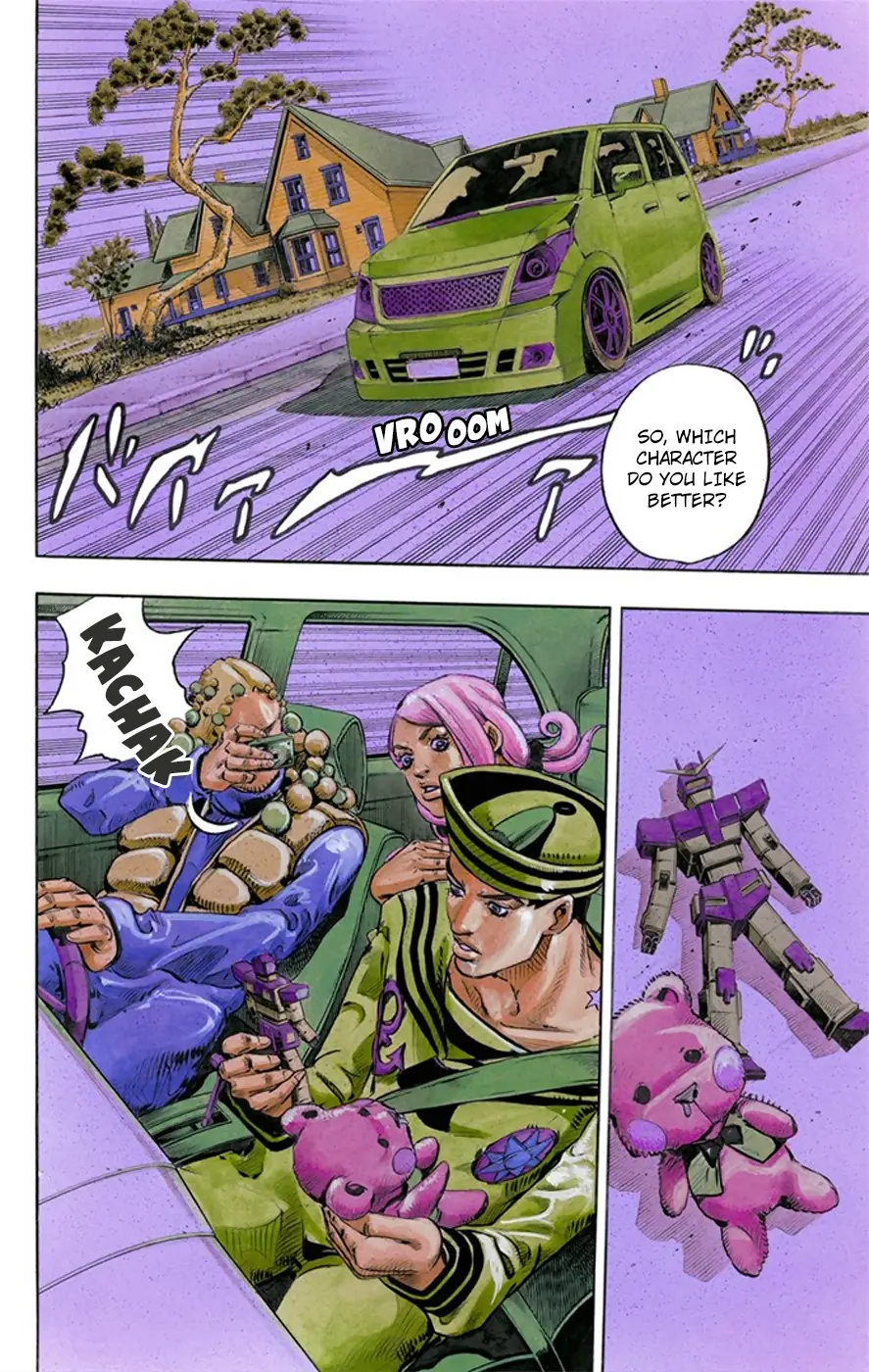 JoJo's Bizarre Adventure, Part 8: JoJolion Colored Manga β Chapter 7 β Page 4