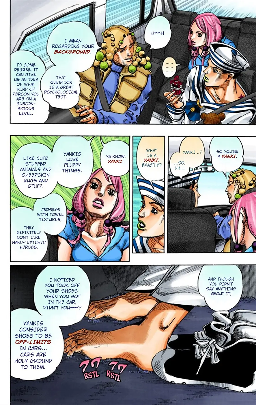 JoJo's Bizarre Adventure, Part 8: JoJolion Colored Manga β Chapter 7 β Page 6