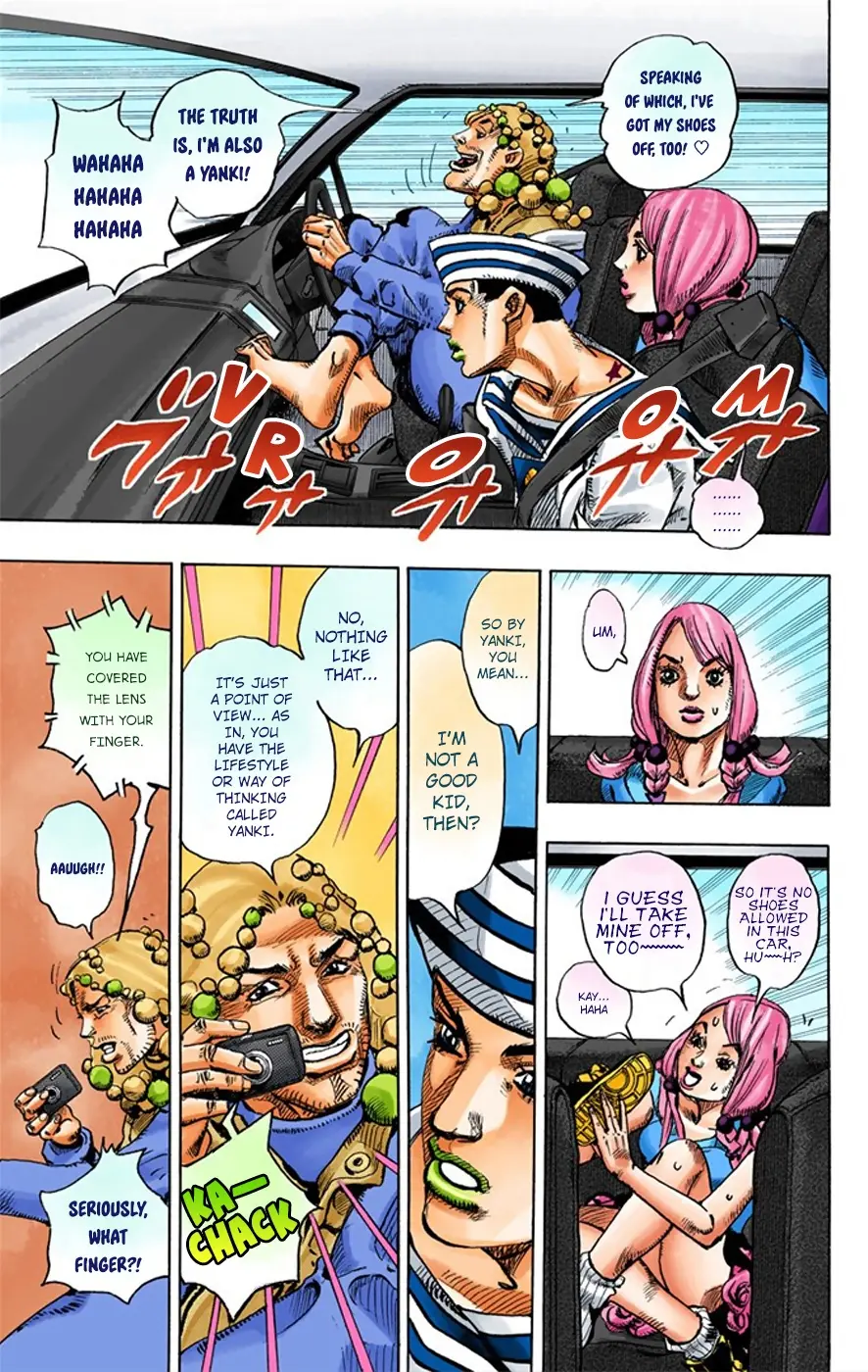 JoJo's Bizarre Adventure, Part 8: JoJolion Colored Manga β Chapter 7 β Page 7