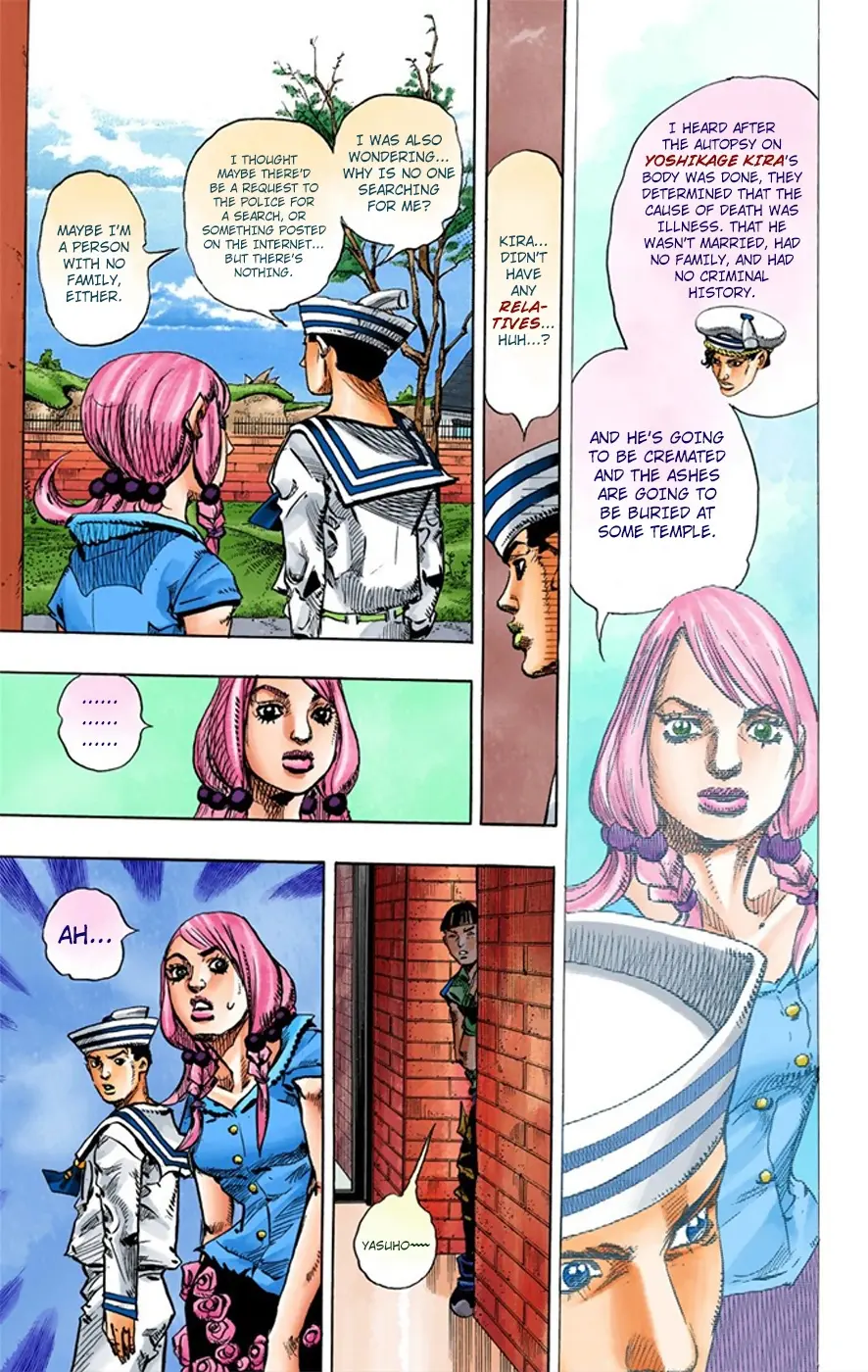 JoJo's Bizarre Adventure, Part 8: JoJolion Colored Manga β Chapter 7 β Page 12