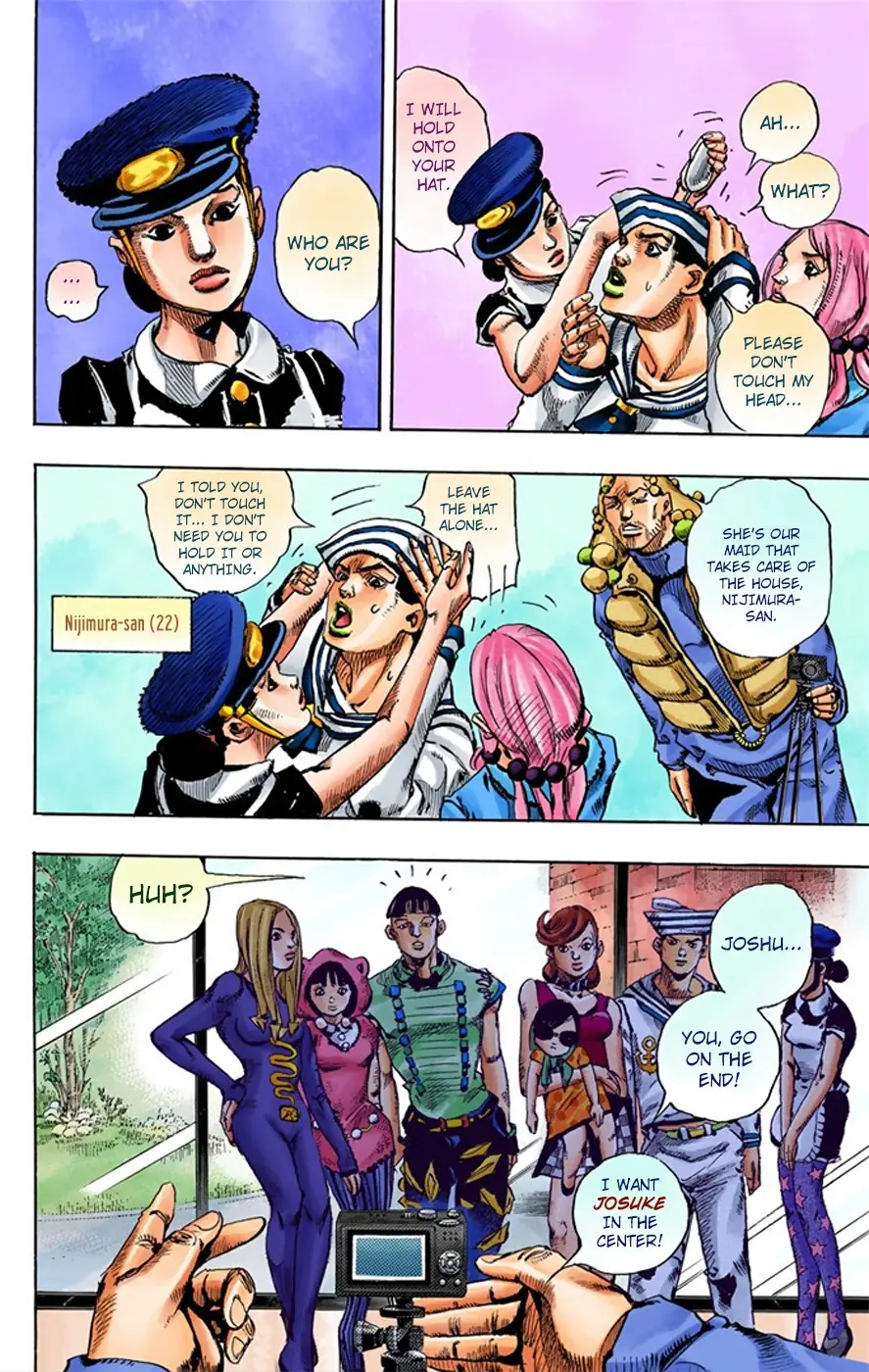 JoJo's Bizarre Adventure, Part 8: JoJolion Colored Manga β Chapter 7 β Page 17