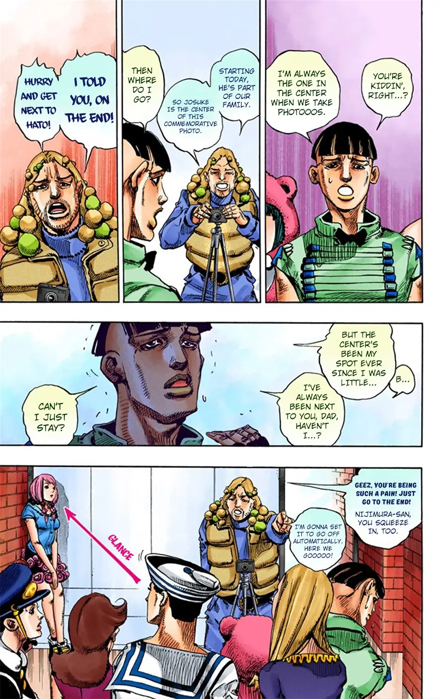 JoJo's Bizarre Adventure, Part 8: JoJolion Colored Manga β Chapter 7 β Page 18