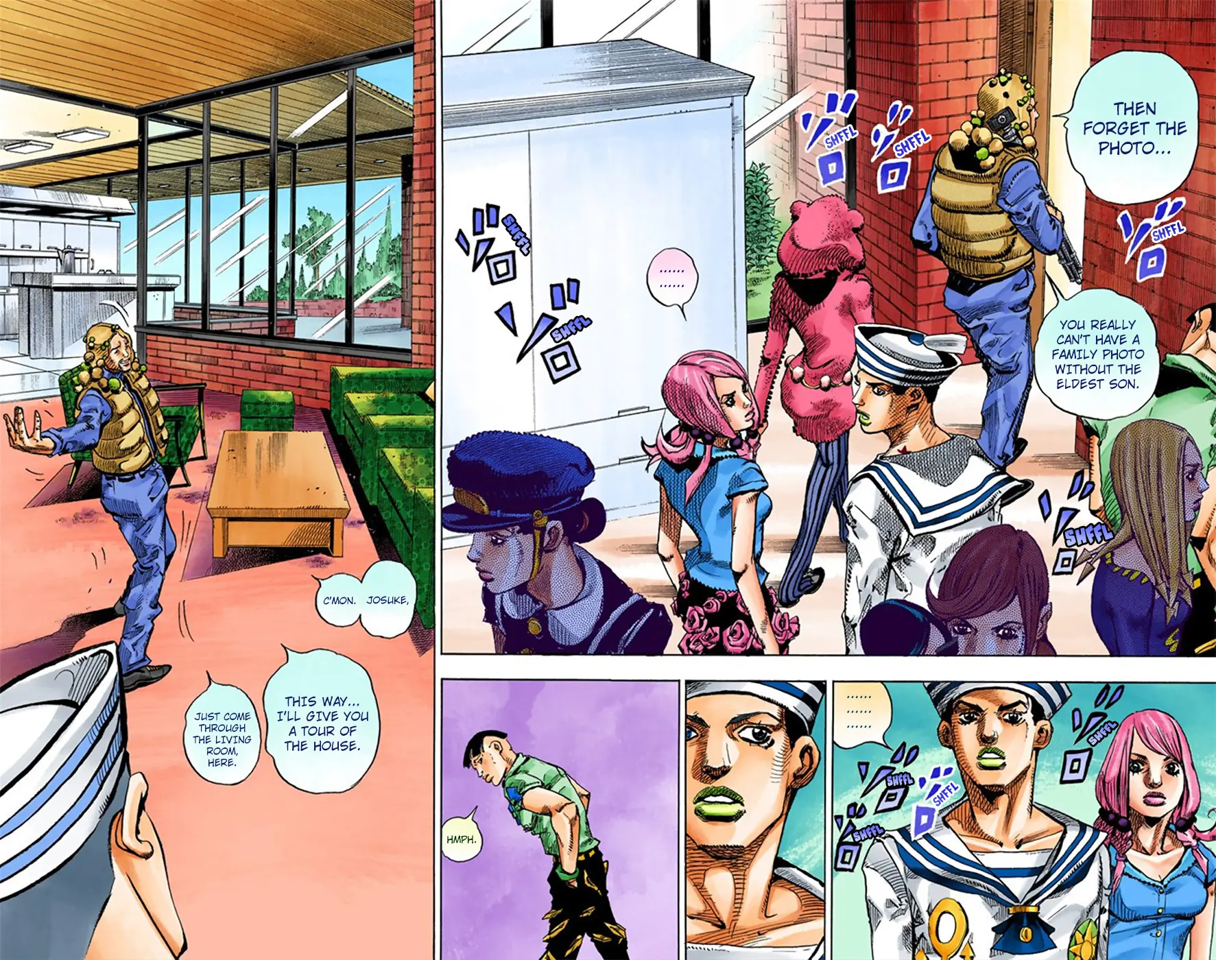 JoJo's Bizarre Adventure, Part 8: JoJolion Colored Manga β Chapter 7 β Page 21