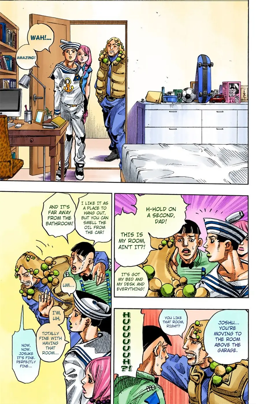 JoJo's Bizarre Adventure, Part 8: JoJolion Colored Manga β Chapter 7 β Page 23