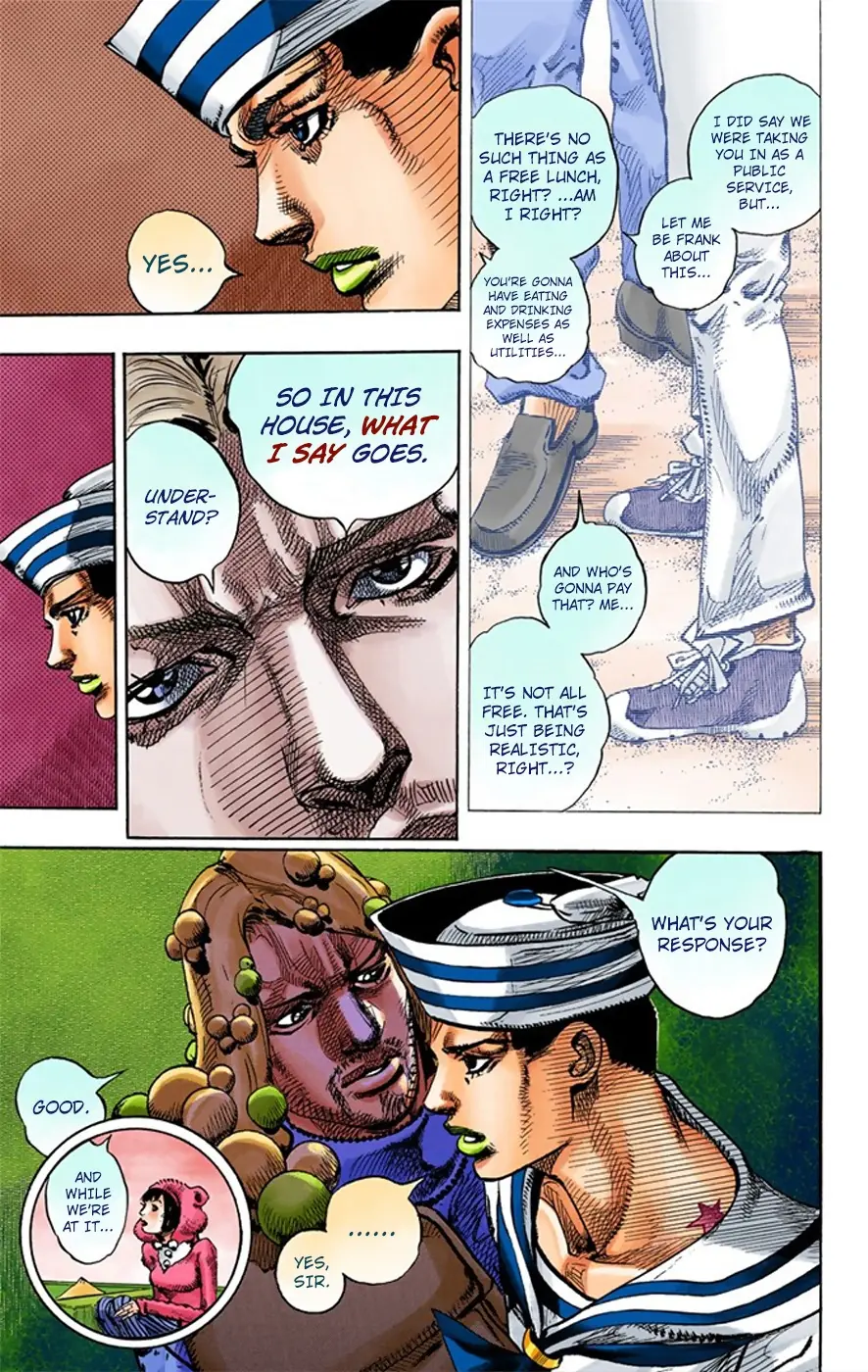 JoJo's Bizarre Adventure, Part 8: JoJolion Colored Manga β Chapter 7 β Page 25