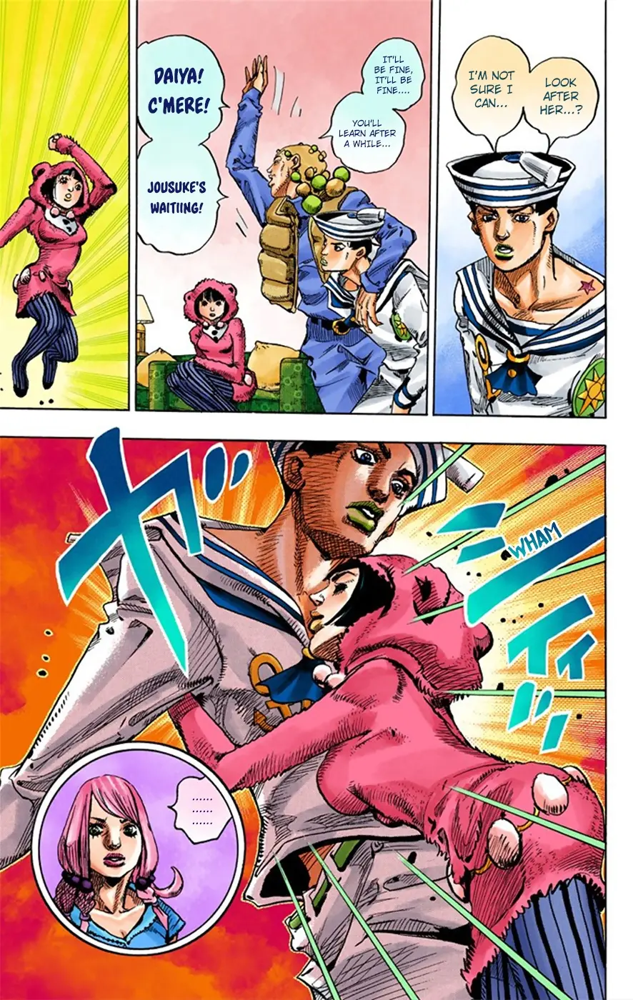 JoJo's Bizarre Adventure, Part 8: JoJolion Colored Manga β Chapter 7 β Page 27