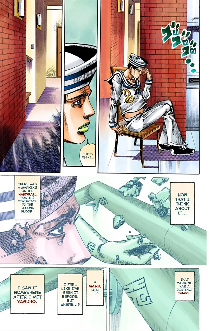 JoJo's Bizarre Adventure, Part 8: JoJolion Colored Manga β Chapter 7 β Page 35