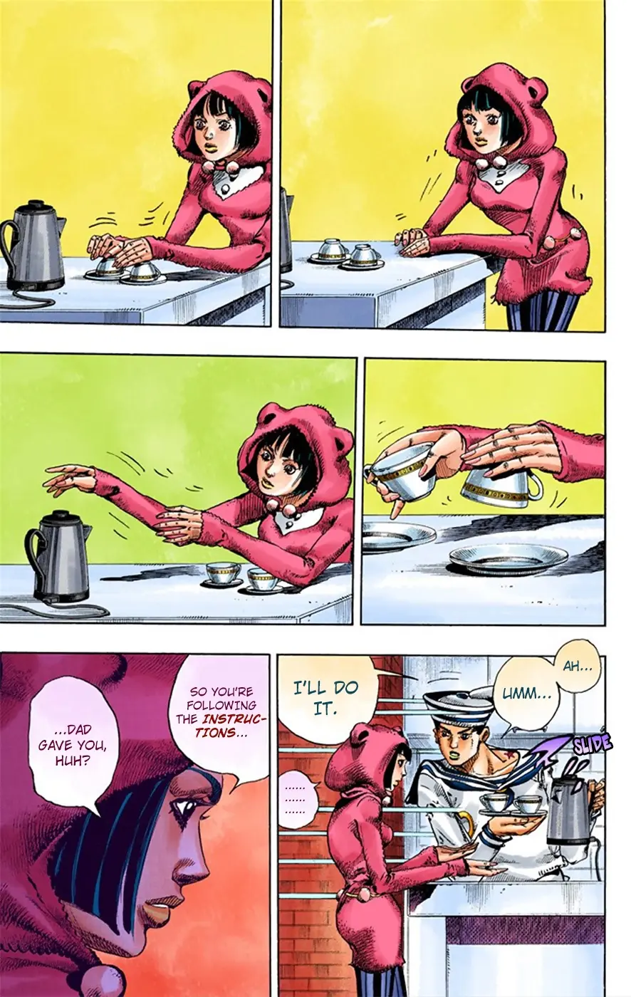 JoJo's Bizarre Adventure, Part 8: JoJolion Colored Manga β Chapter 7 β Page 37