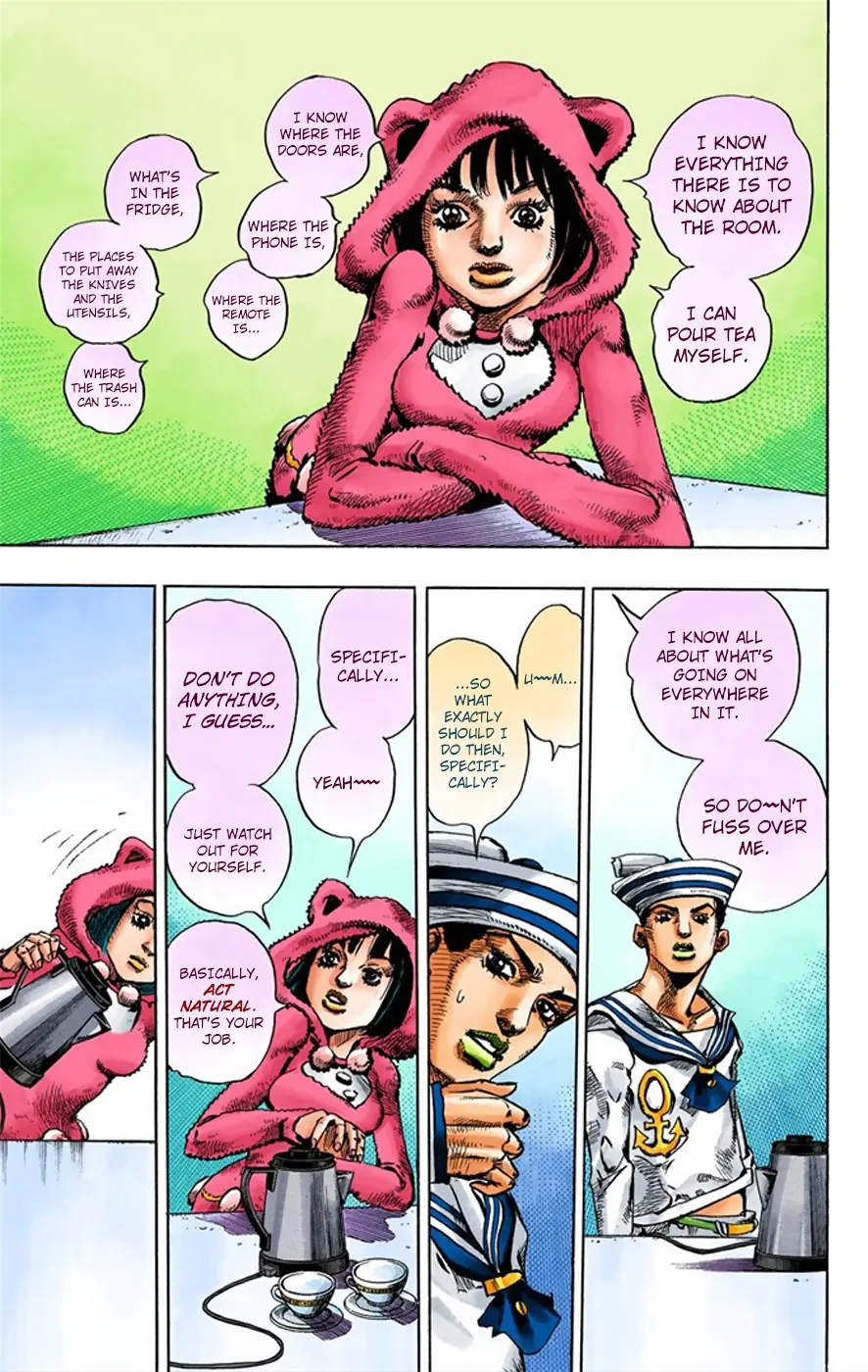 JoJo's Bizarre Adventure, Part 8: JoJolion Colored Manga β Chapter 7 β Page 39