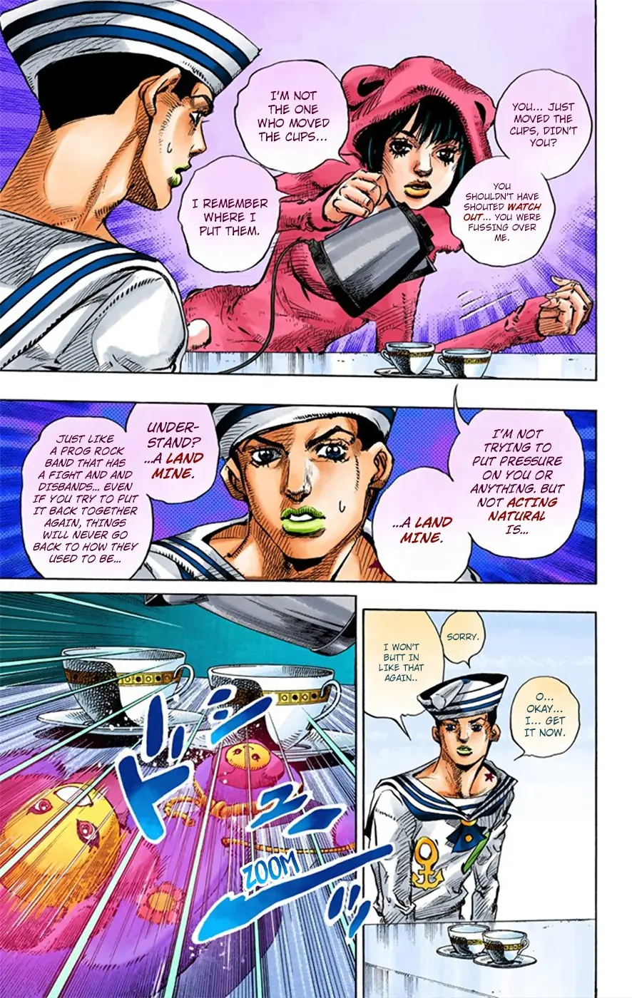 JoJo's Bizarre Adventure, Part 8: JoJolion Colored Manga β Chapter 7 β Page 41