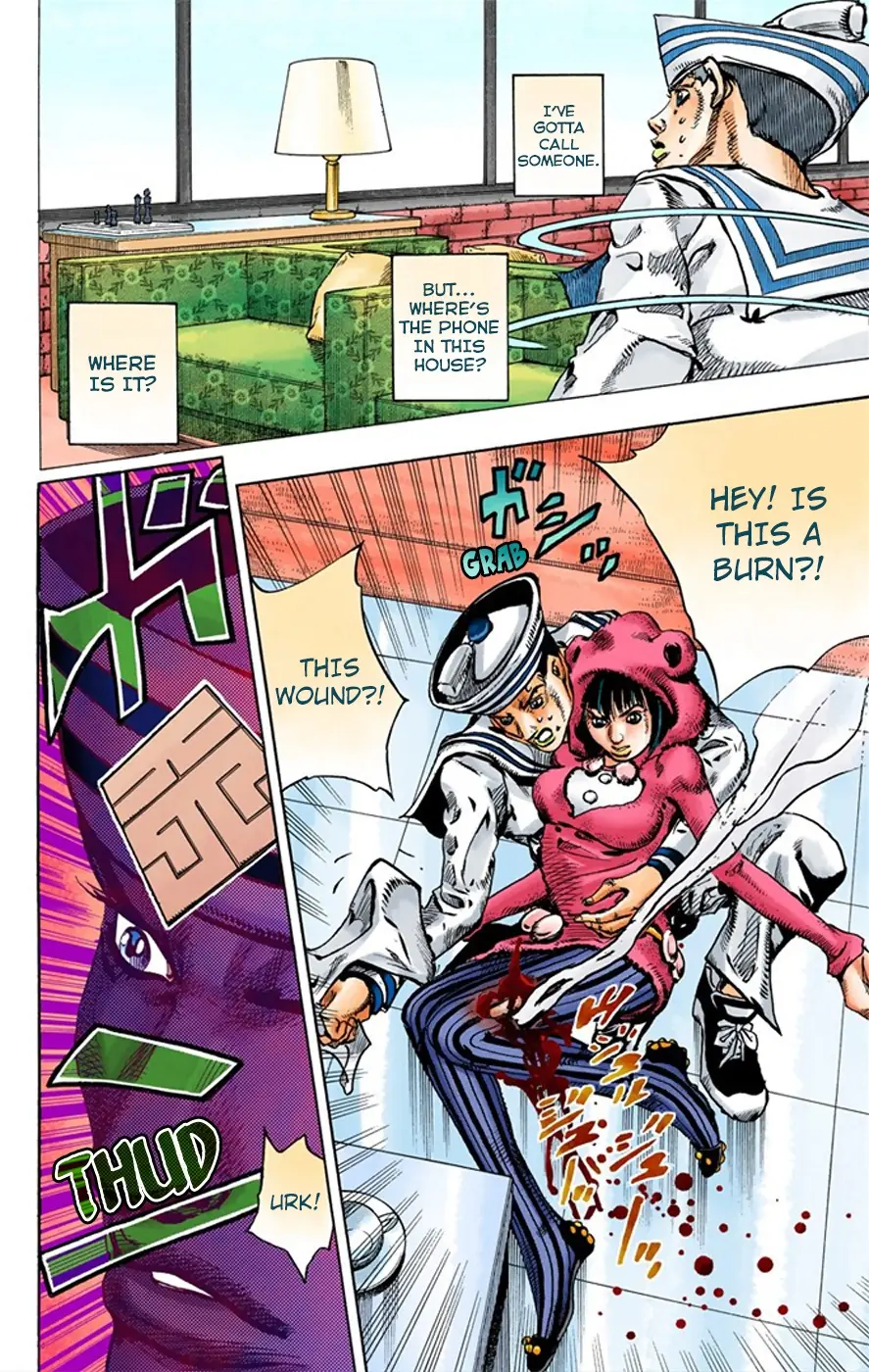 JoJo's Bizarre Adventure, Part 8: JoJolion Colored Manga β Chapter 8 β Page 6