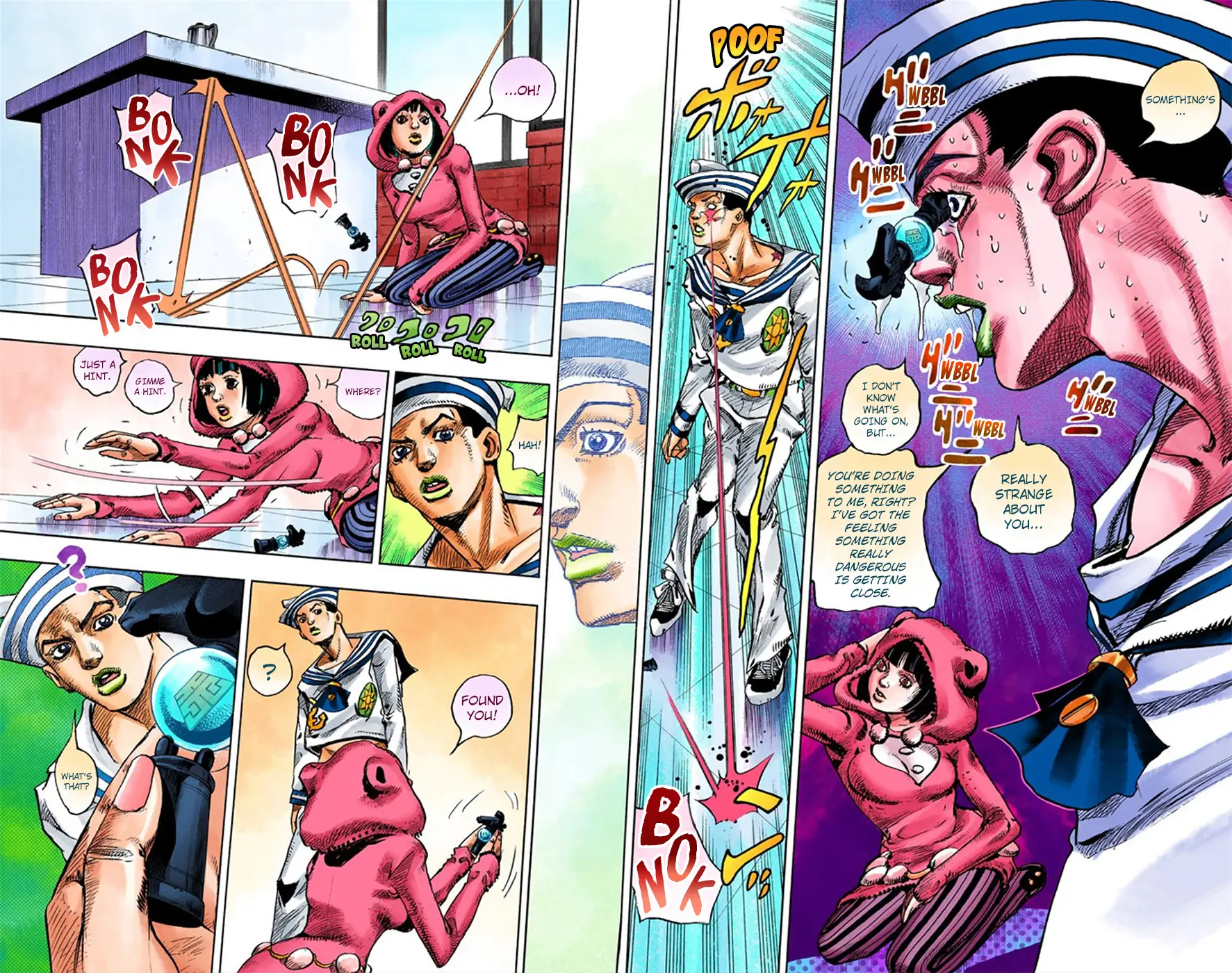JoJo's Bizarre Adventure, Part 8: JoJolion Colored Manga β Chapter 8 β Page 12